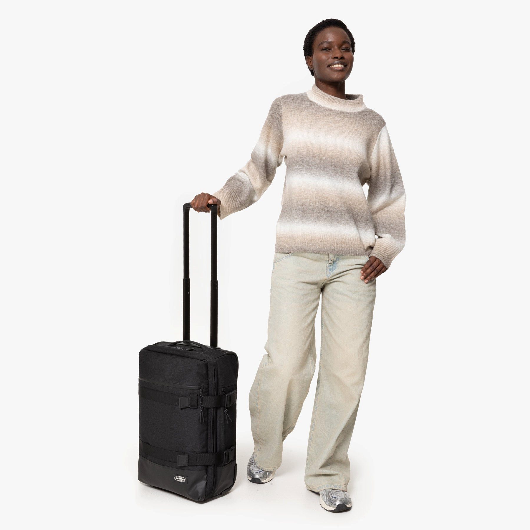 Eastpak Weichgepäck-Trolley ICON TRAVEL'R S ON BLACK, 2 Rollen günstig online kaufen