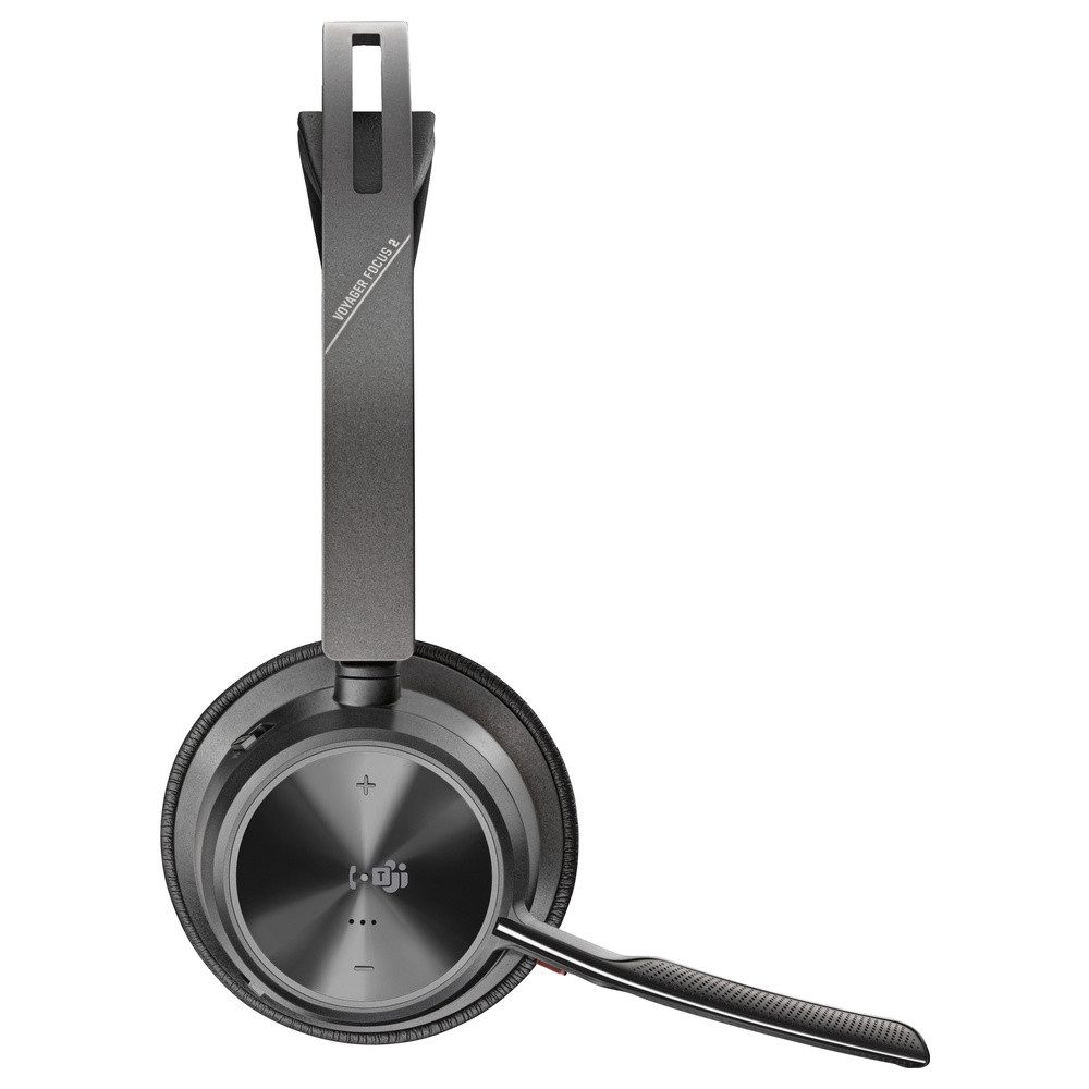 HP Poly Voyager Focus 2 On Ear Headset Bluetooth® Stereo Schwarz Nois Kopfhörer