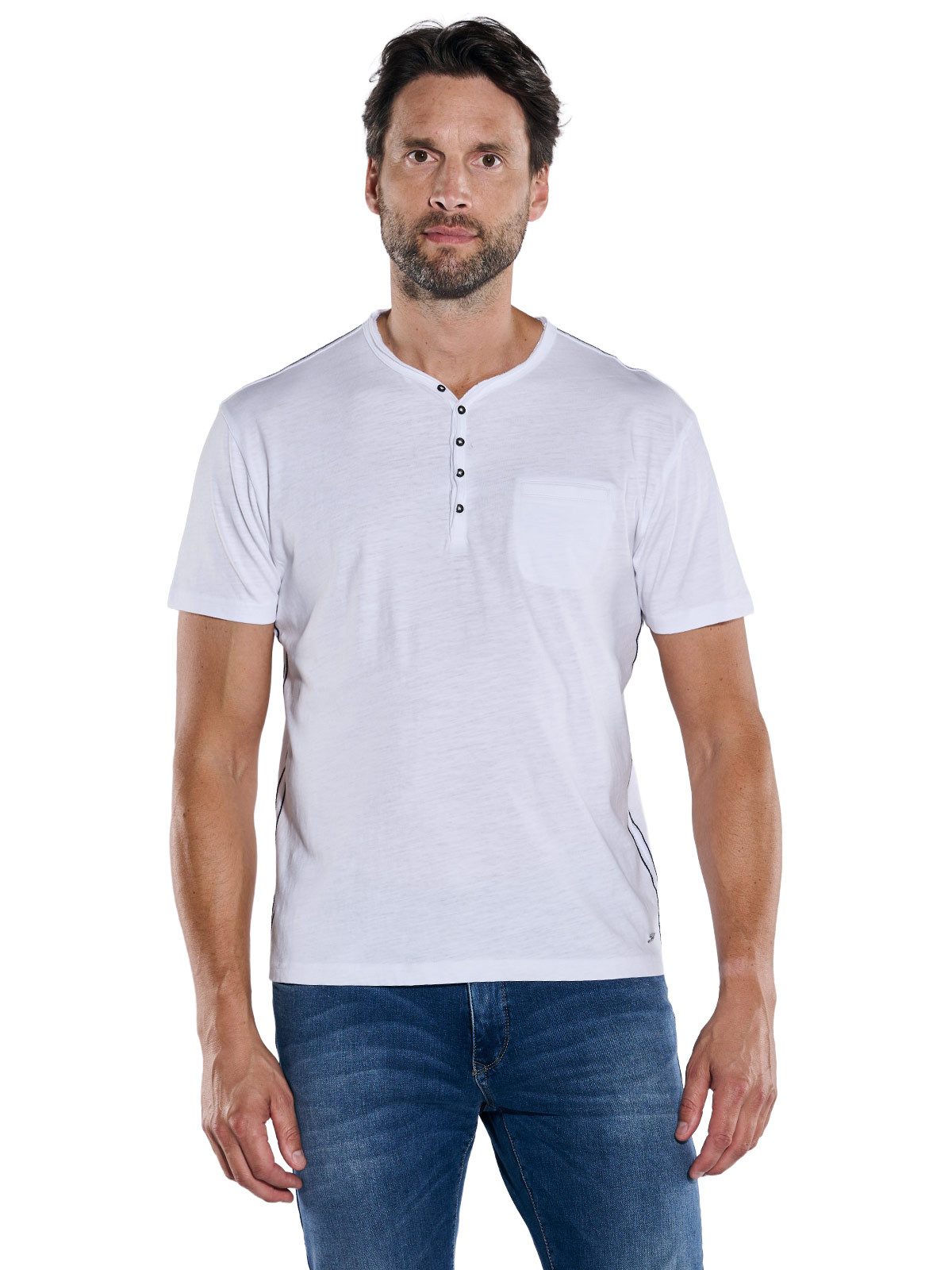 Engbers T-Shirt Herren T-Shirt "My Favorite", Reinweiss