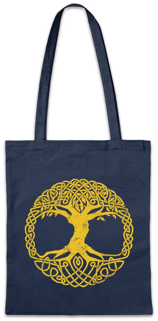 Beuteltasche Yggdrasil Tree Logo IV Stofftasche Arsen Tyr Irminsul Of Thor Life