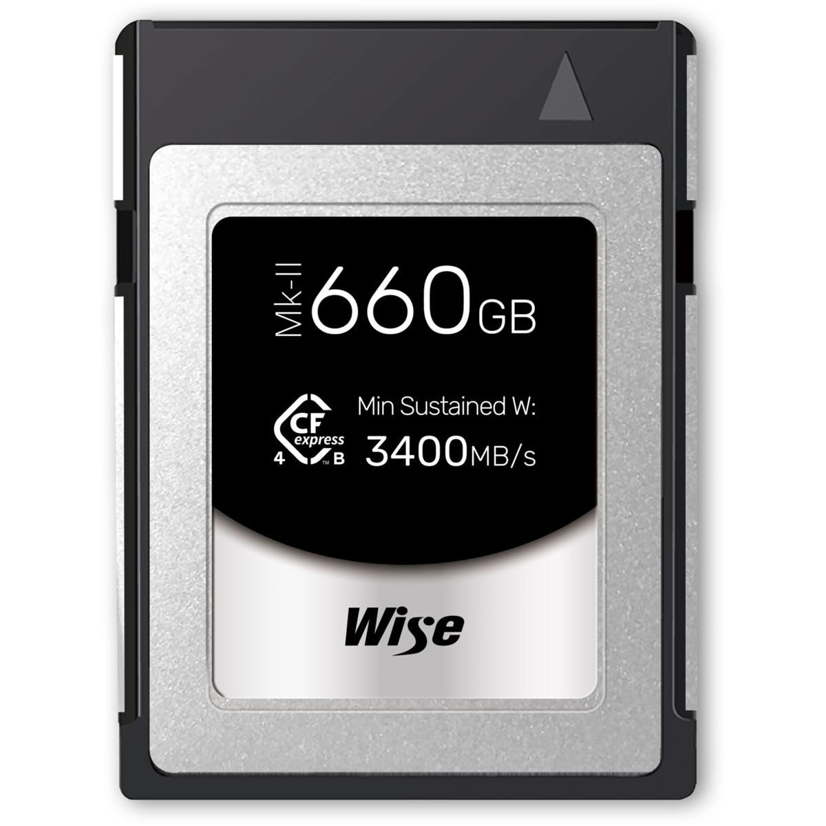 Wise CFexpress 4.0 Type B PRO 660GB MK-II Speicherkarte