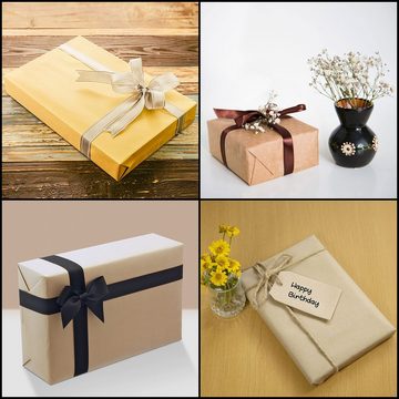 Belle Vous Geschenkbox 13 Karton Geschenkboxen Set - 4 Verschiedene Größen, 13 Stück Karton Geschenkboxen Set - 4 Größen - Einfach aufzubauen