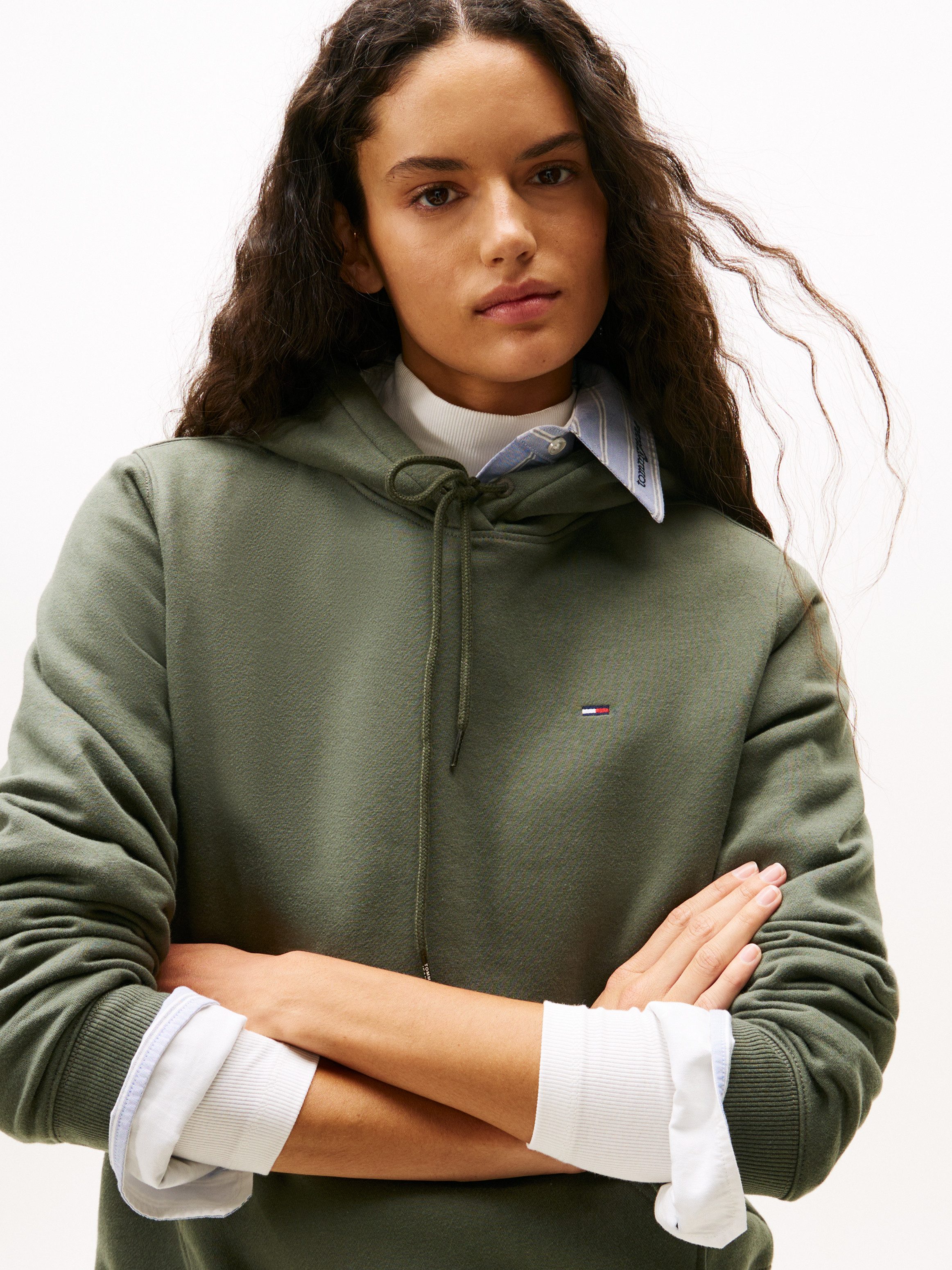 Tommy Jeans Kapuzensweatshirt TJW REG S FLAG HOODIE mit Logo-Flag günstig online kaufen