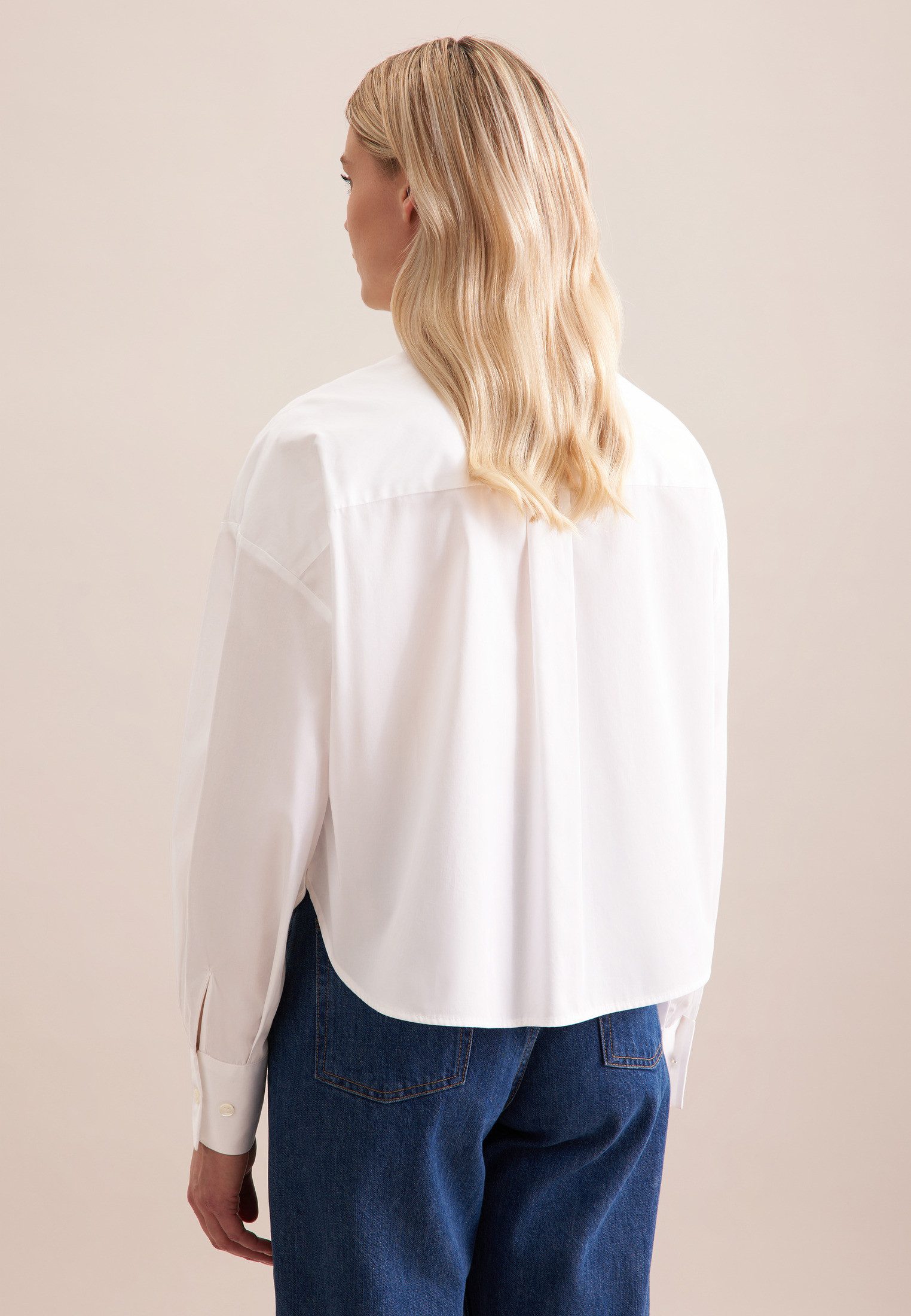 seidensticker Hemdbluse Schwarze Rose 1/1 Kragen günstig online kaufen