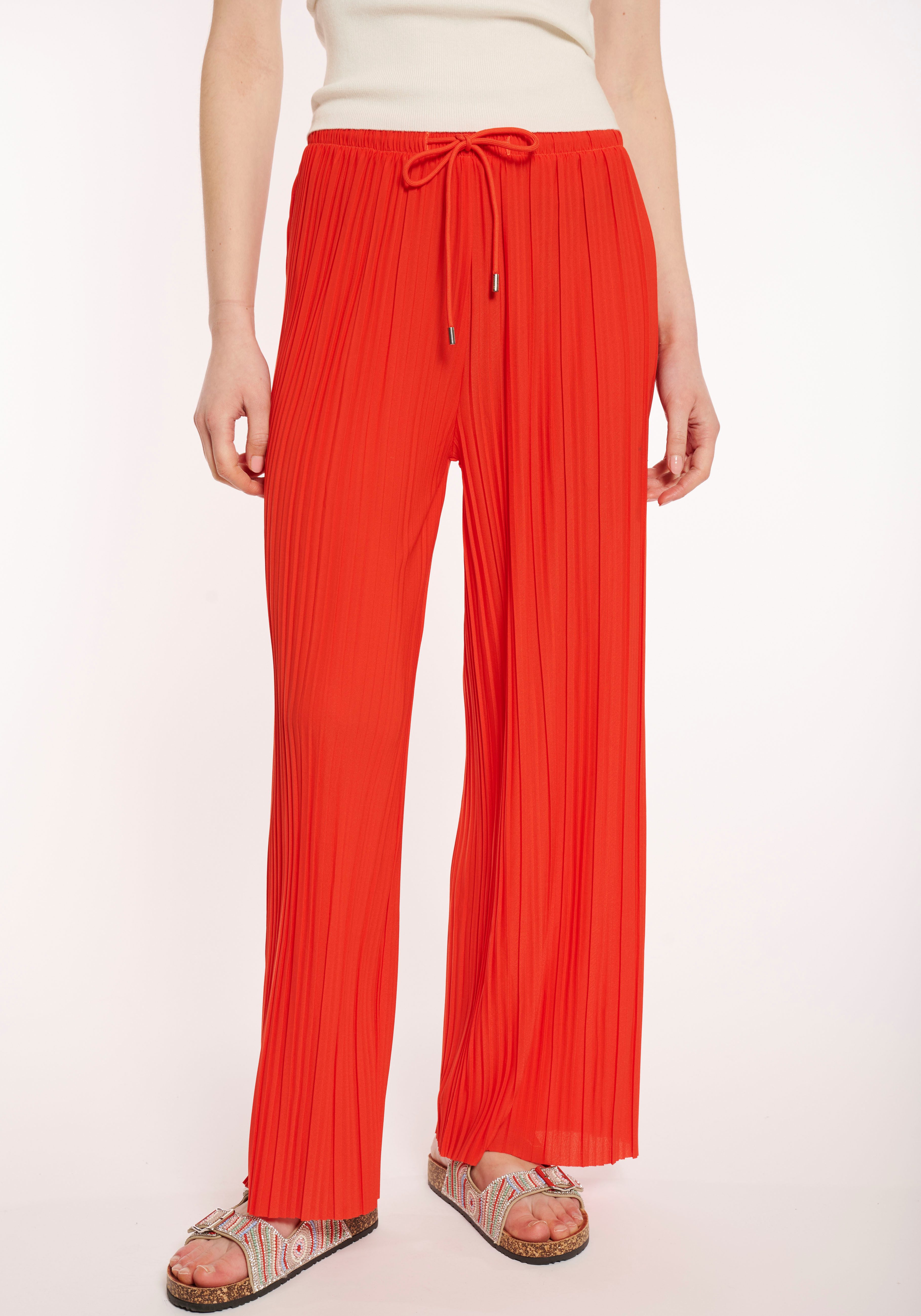 HaILY’S Schlupfhose LG P TR Fa44biola Sommerhose, mit Plisseefalten günstig online kaufen