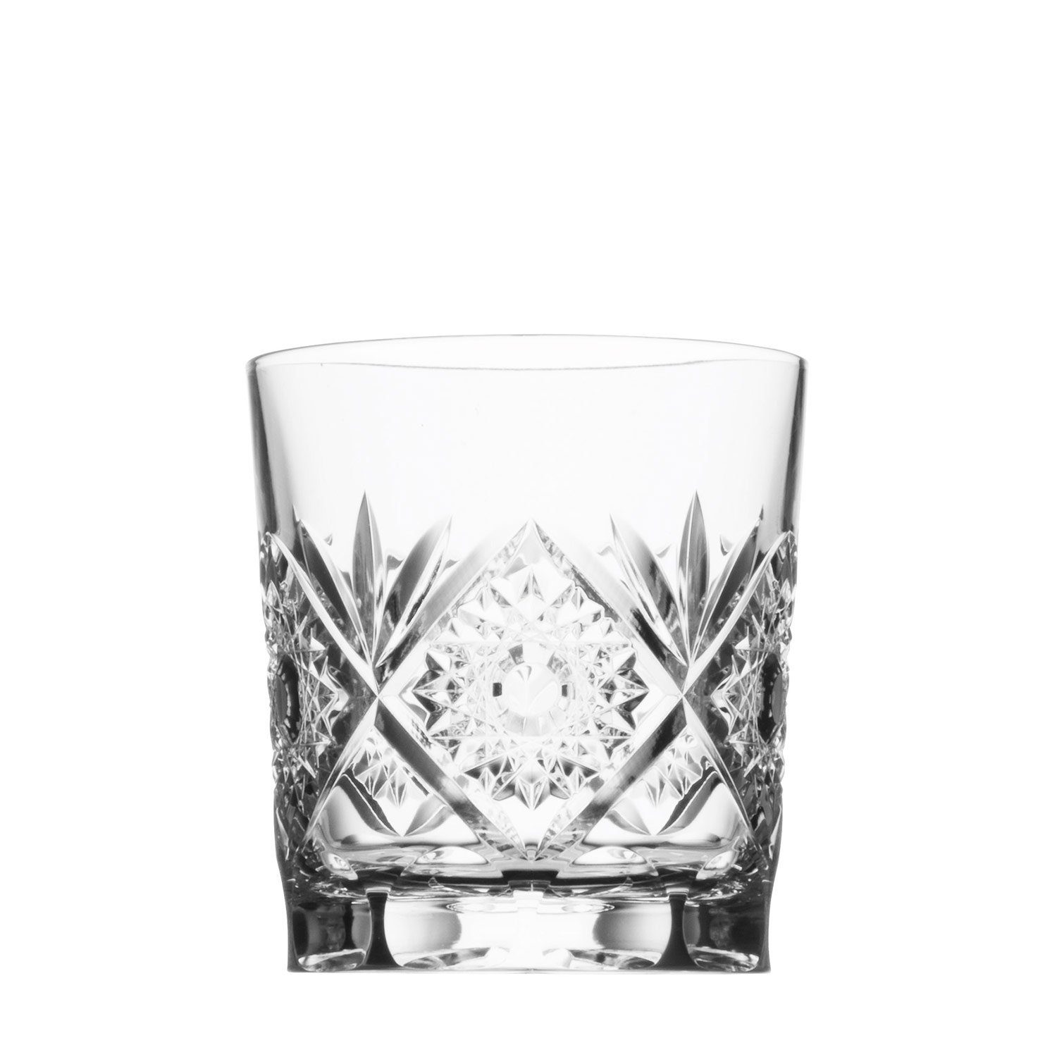 ARNSTADT KRISTALL Whiskyglas Santra hell (9 cm) Kristallglas mundgeblasen · handgeschliffen · Handm