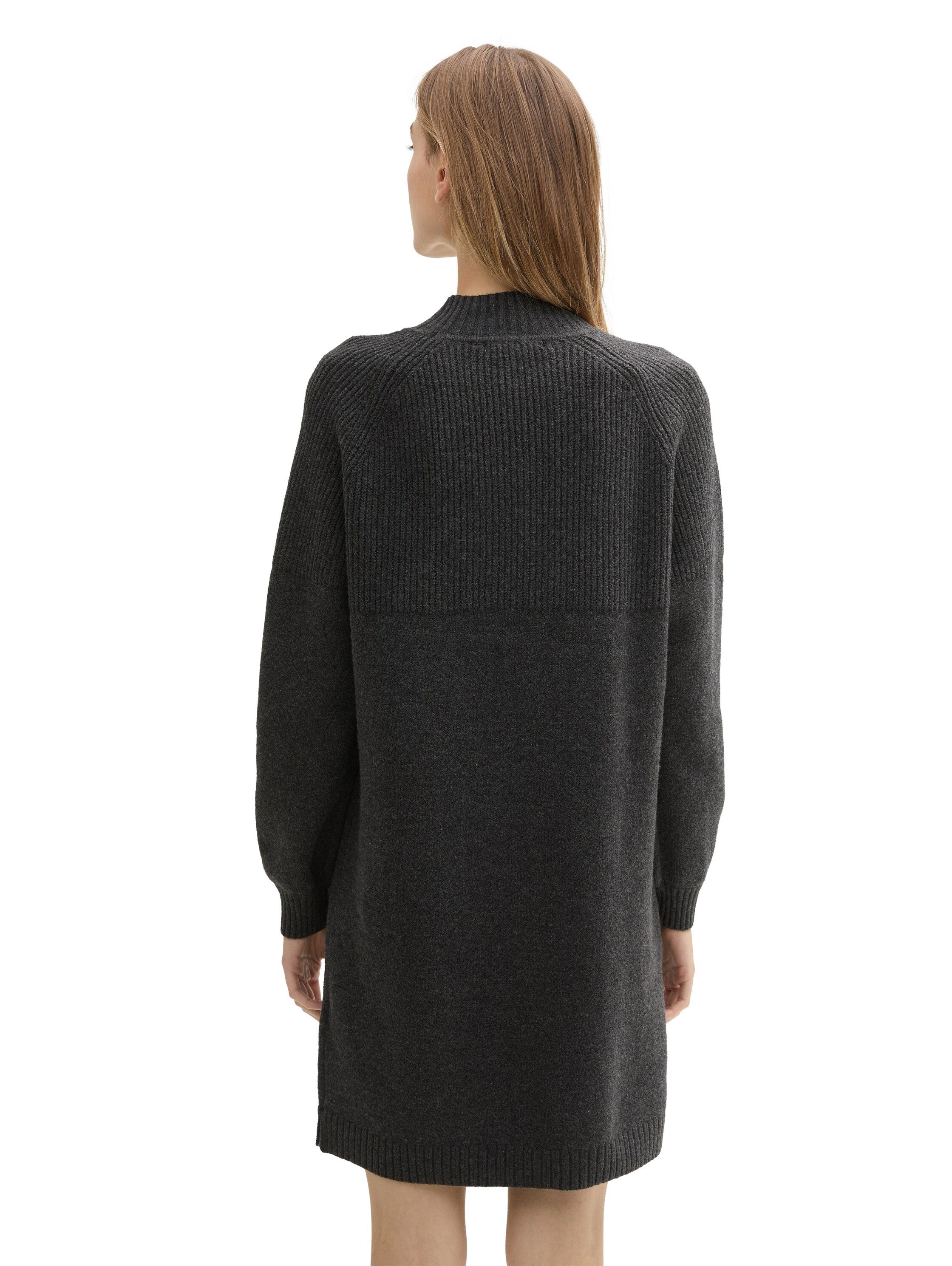 TOM TAILOR Denim Strickkleid mit Rippstruktur günstig online kaufen