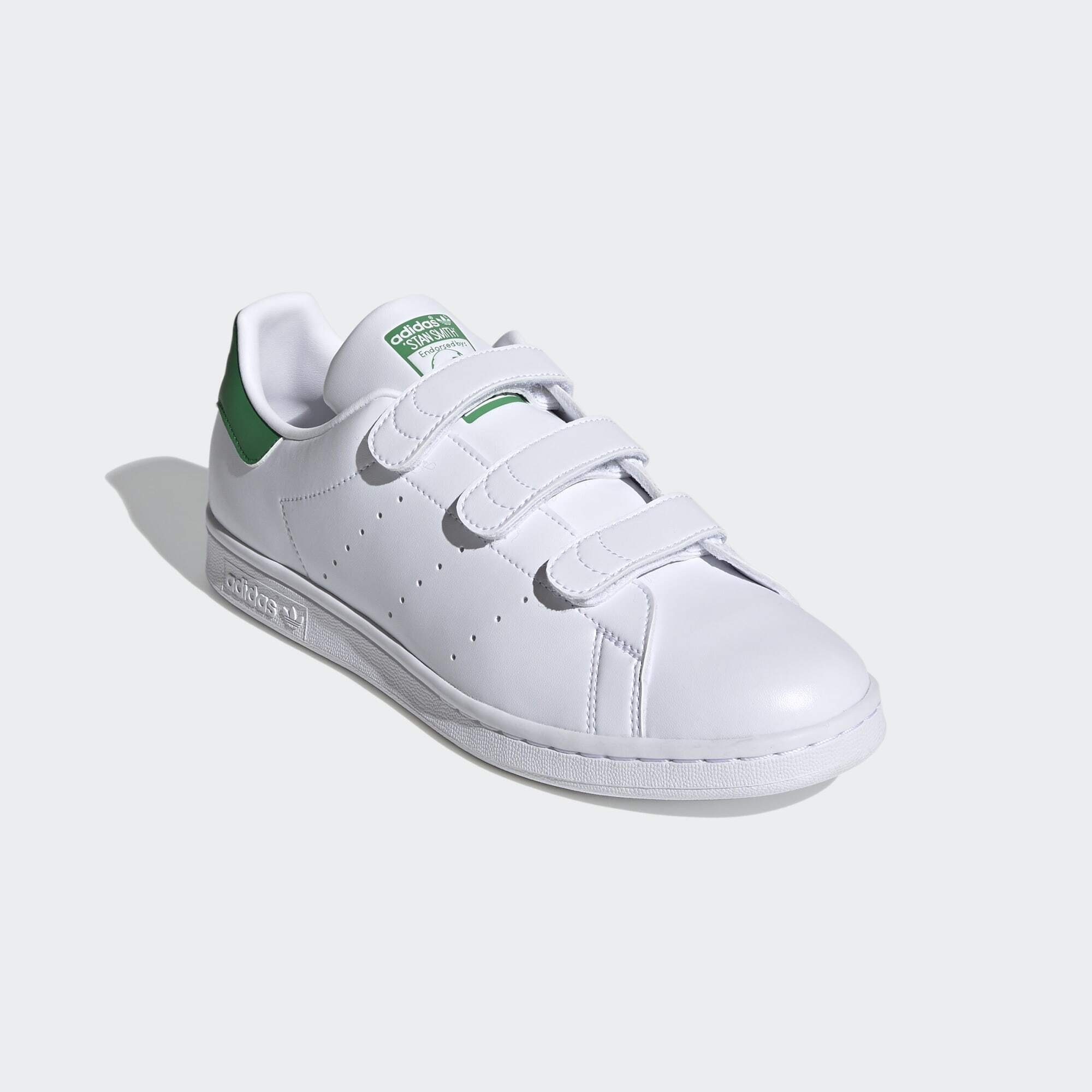 adidas Originals STAN SMITH SCHUH Sneaker Cloud White / Cloud White / Green