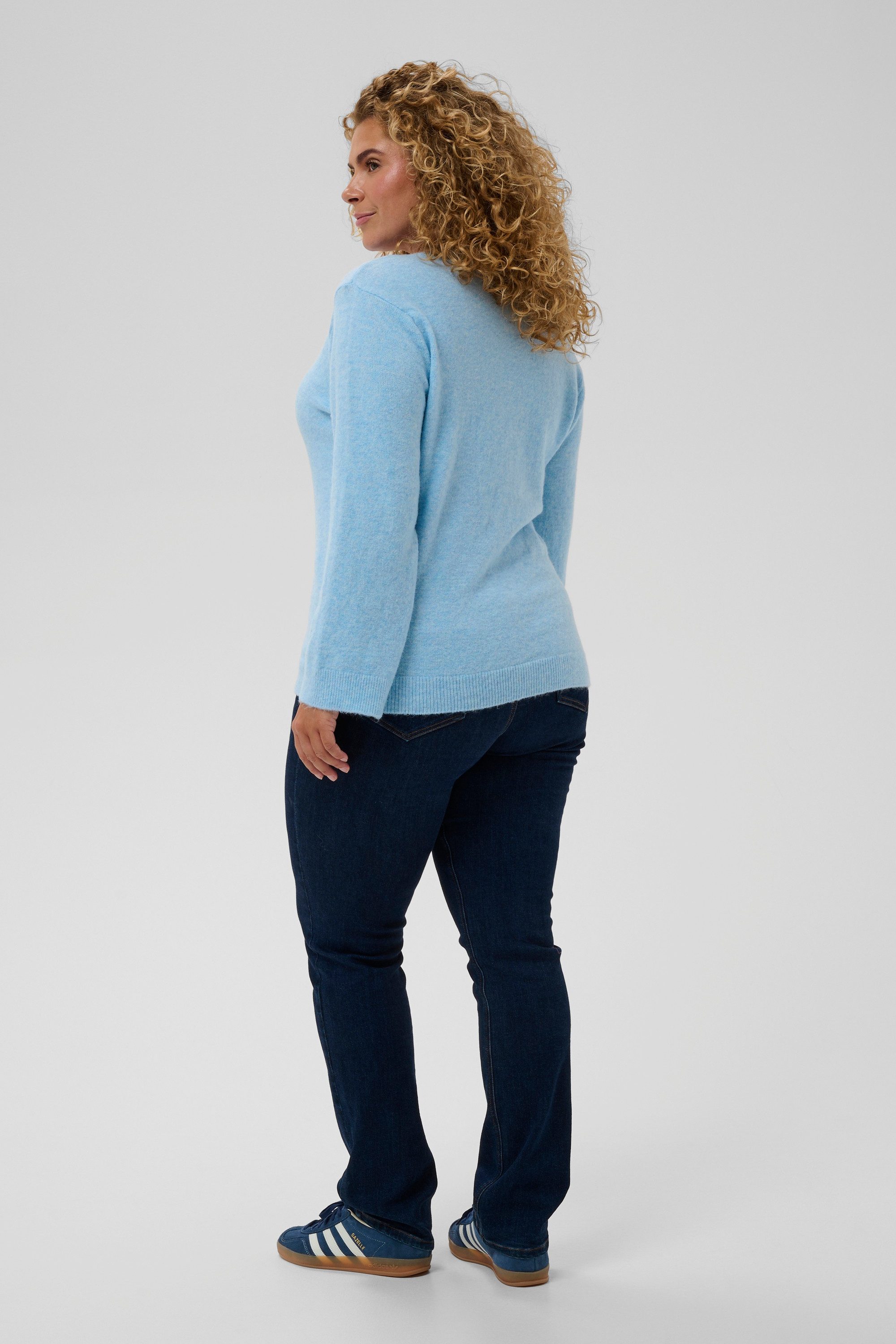 KAFFE Curve Strickpullover Strickpullover KCjilanda Große Größen