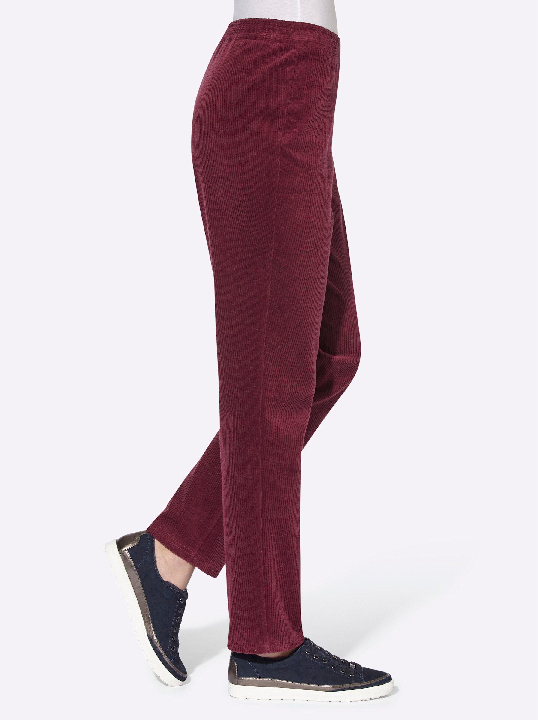 Sieh an! Jerseyhose Cordhose Innenbeinlänge ca. günstig online kaufen