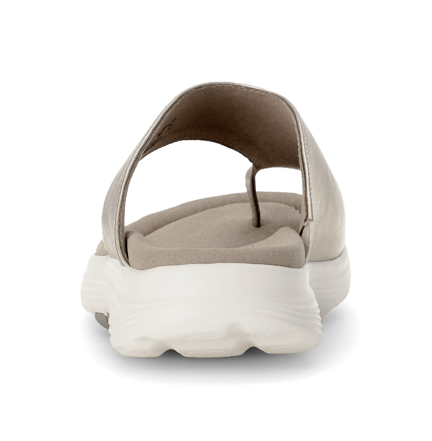 rollingsoft Dianette Zehentrenner, Sommerschuh mit weichem Zehensteg, G-Weite