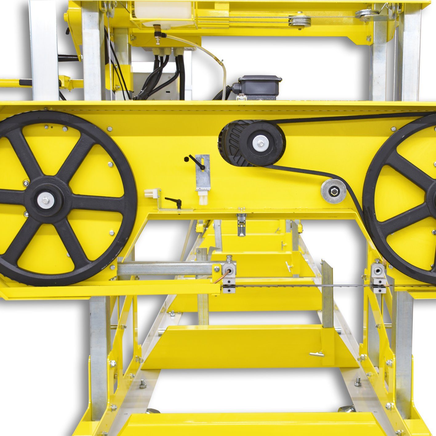 BAMATO Holzbandsäge BBSW-660PRO, 1-St., Kühlmitteleinrichtung, el. Höhenverstellung, Blockbandsäge, Laser