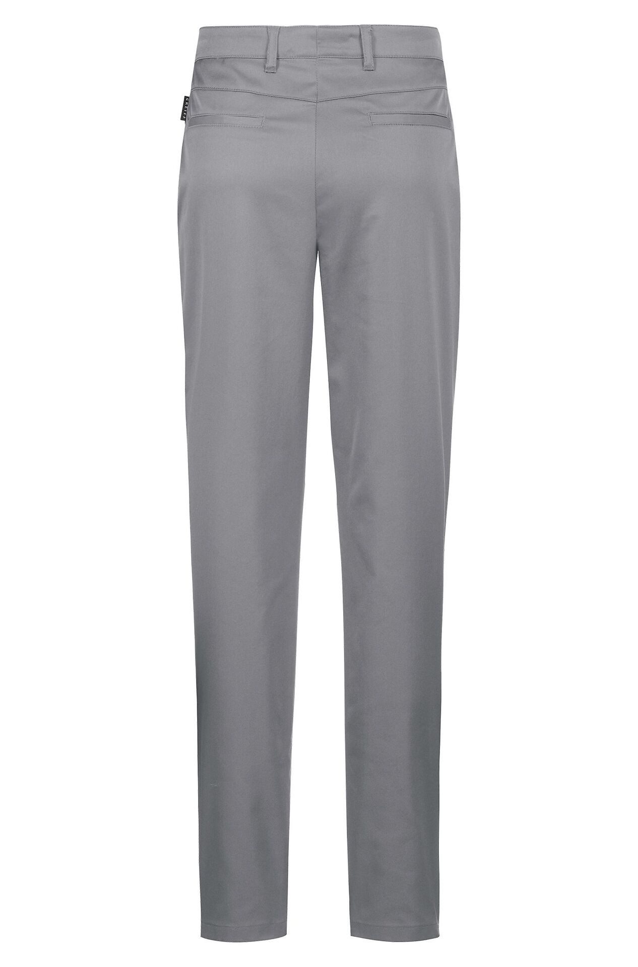 GREIFF Chinohose Greiff Corporate CASUAL Damen Chino-Hose Regular-Fit Grau