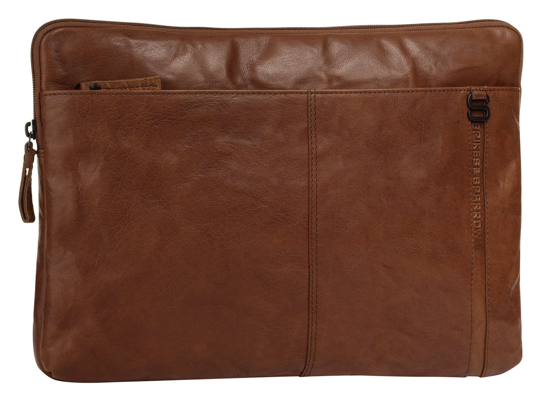 Spikes & Sparrow Dokumententasche LAPTOP SLEEVE, echt Leder