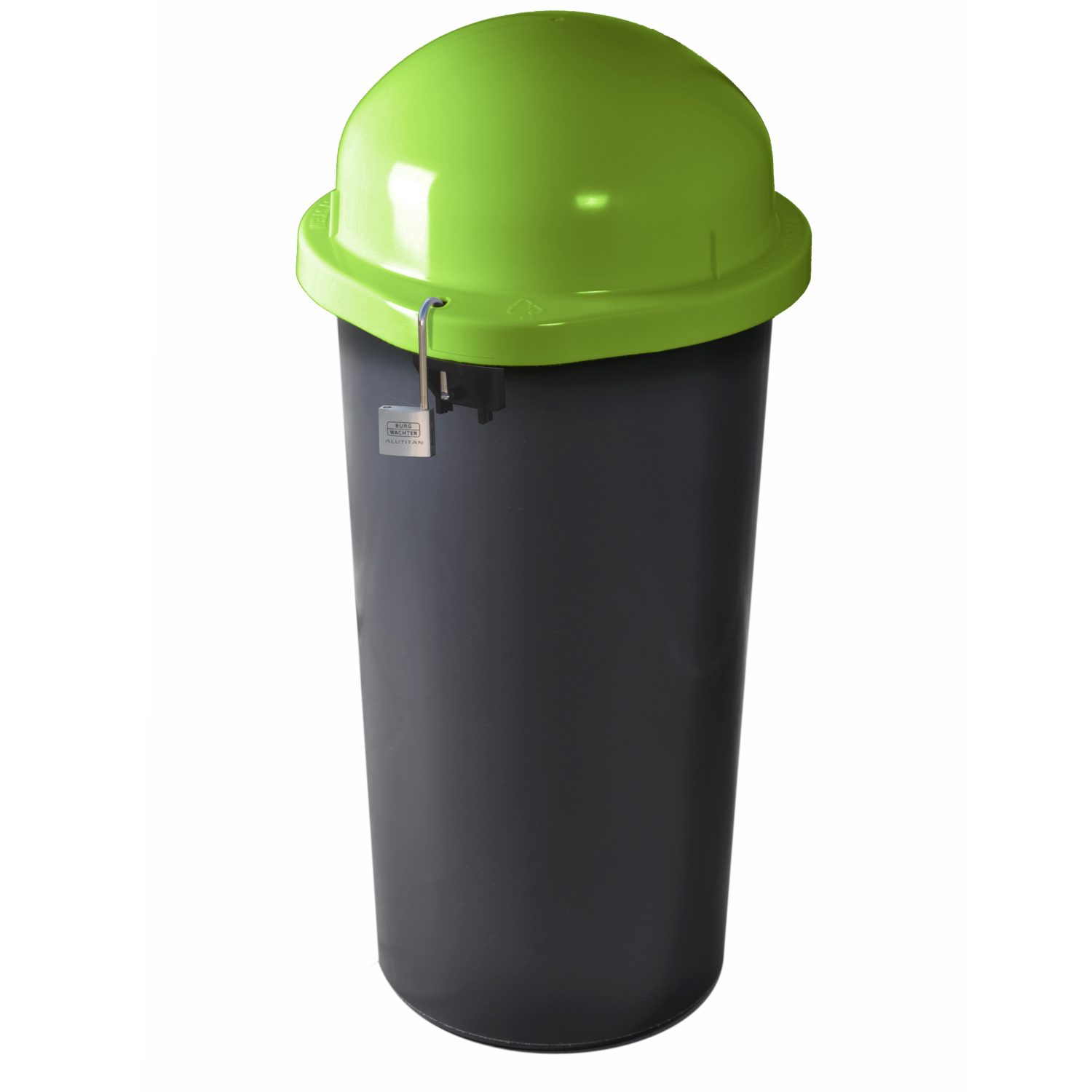 KUEFA Müllsackständer Produkte KUEFA HD 60L Mülleimer / Gelber Sack Ständer - abschließbar