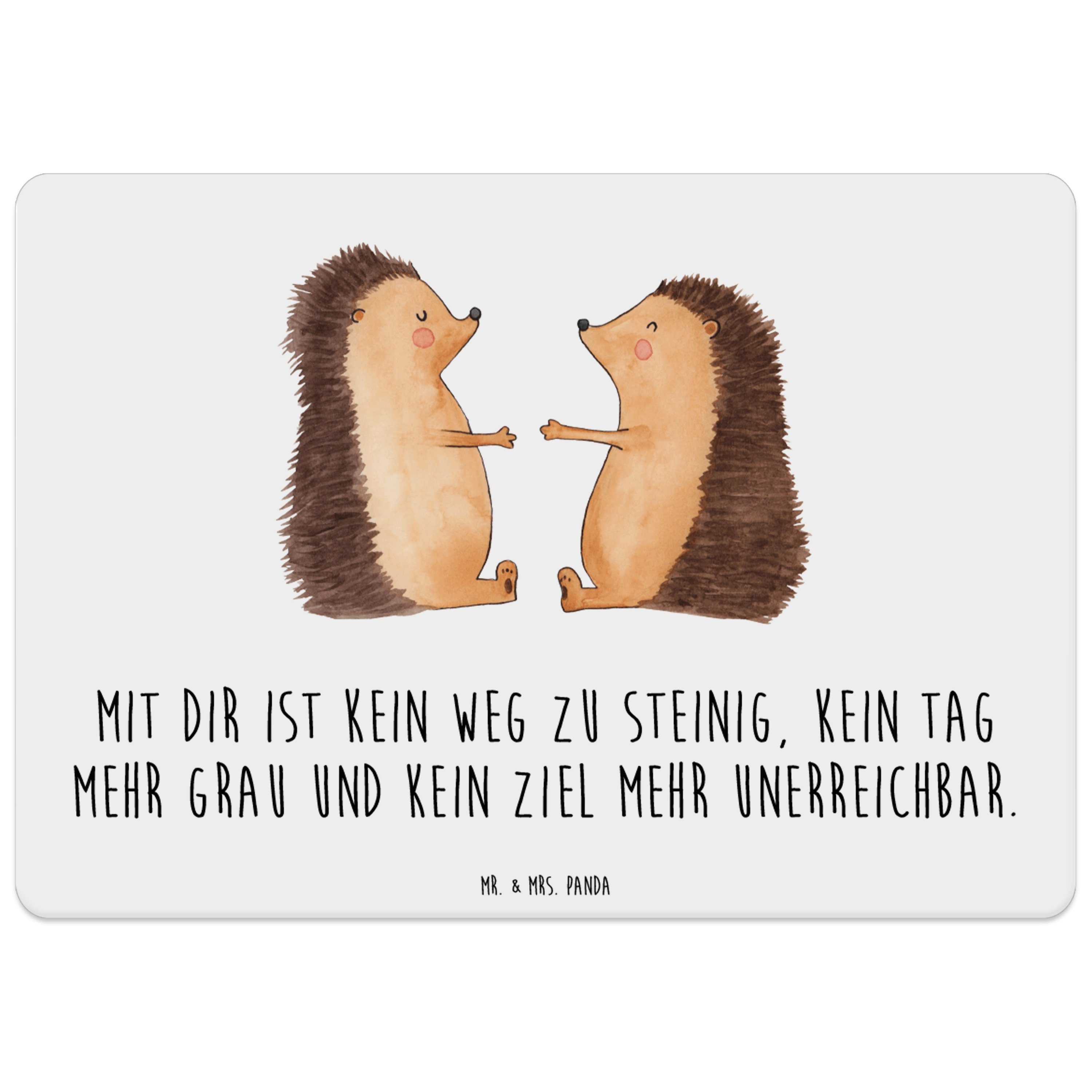 Platzset, Igel Liebe Weiß Geschenk, Platzset, Tischuntersetzer
