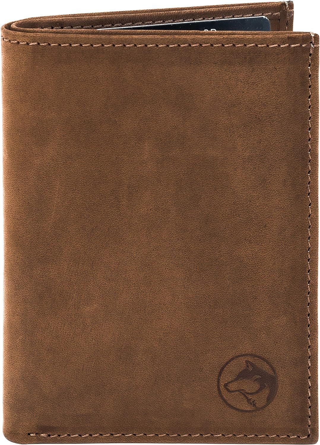 Wolfstrøm Geldbörse 'Sveylå' – Hochformat Wallet mit Münzfach & RFID-Blocke günstig online kaufen