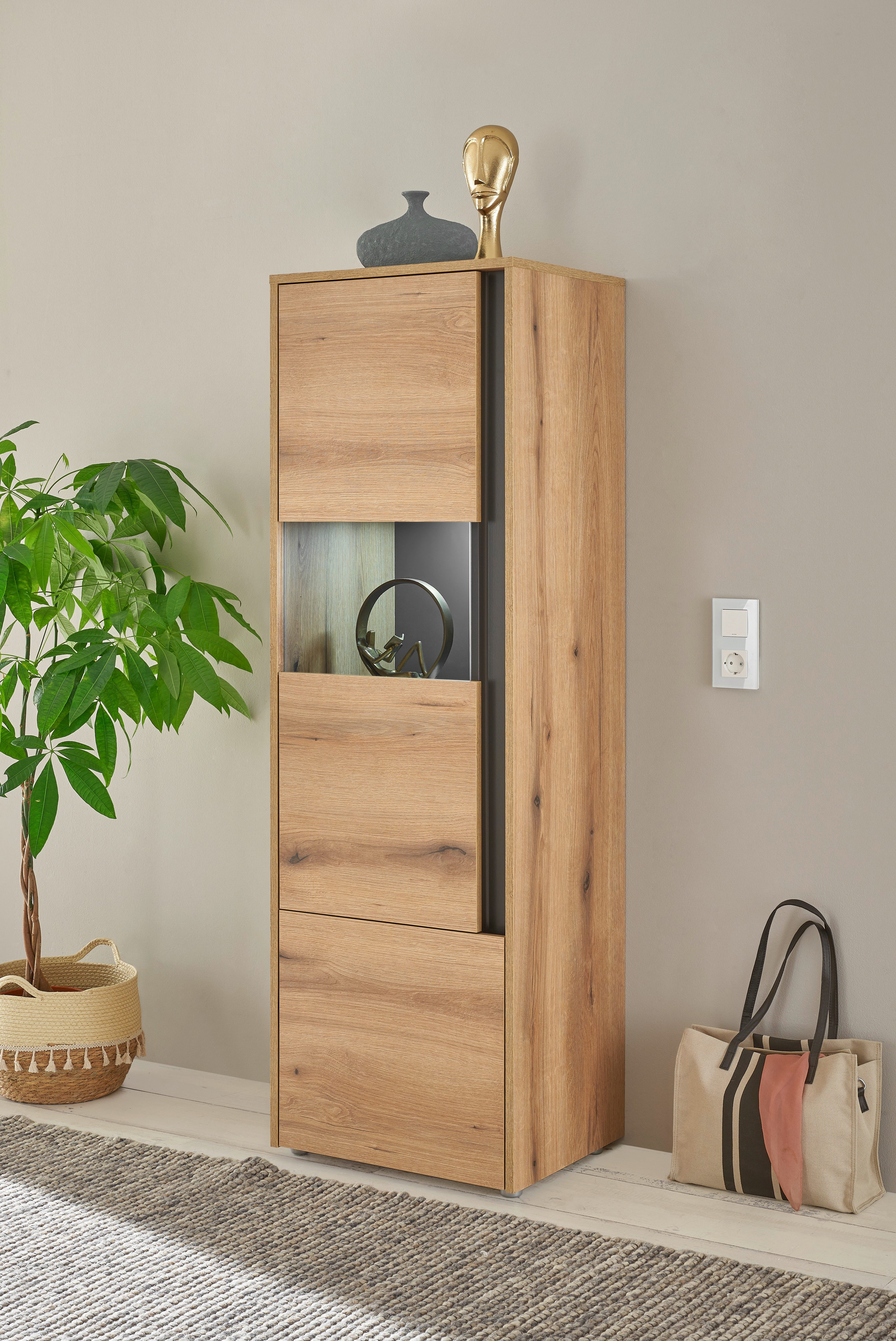 INOSIGN Vitrine City/Giron, moderner Hochschrank, Glasvitrine zeitlos, mode günstig online kaufen