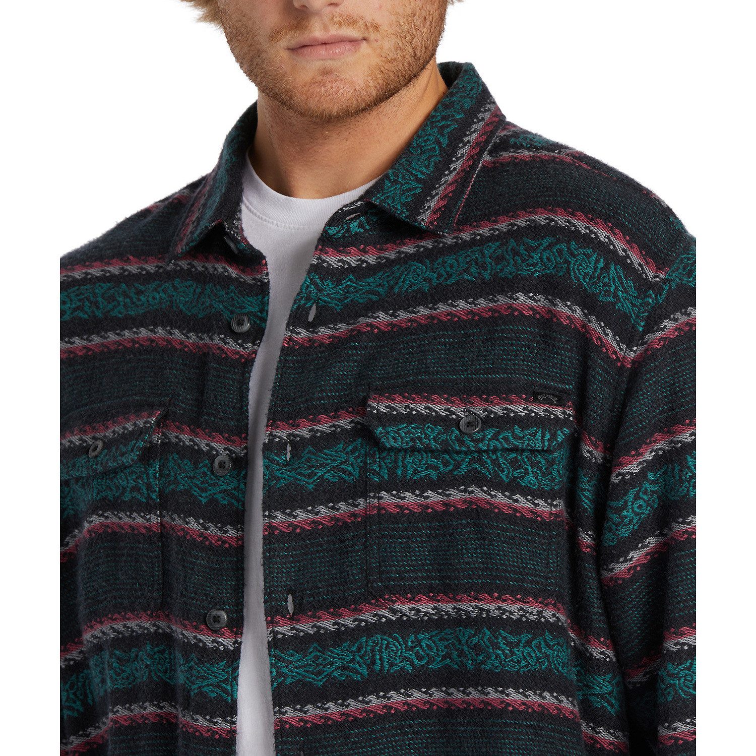 Billabong Outdoorhemd Hemd M OFFSHORE JACQUARD FLANNEL