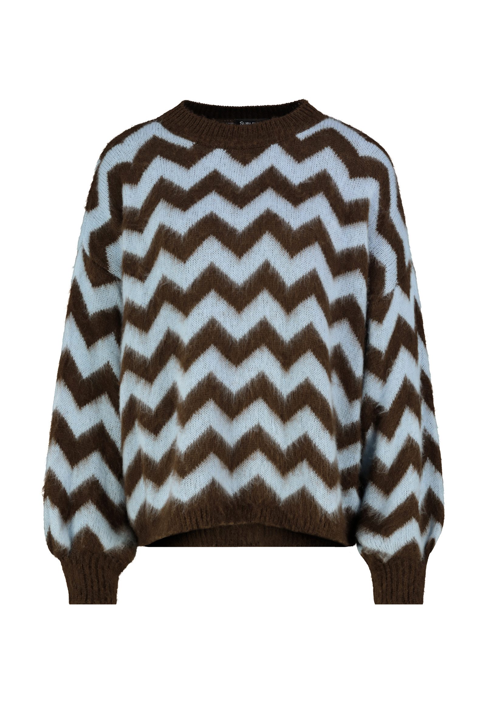 SUBLEVEL Strickpullover Damen Pullover Strick mit überschnittener Schulter günstig online kaufen