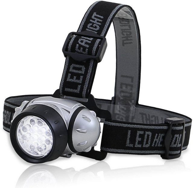 B.K.Licht Stirnlampe (1-St), Outdoor Headlight Kopfleuchte Sport, Batteriebetrieben-Otto
