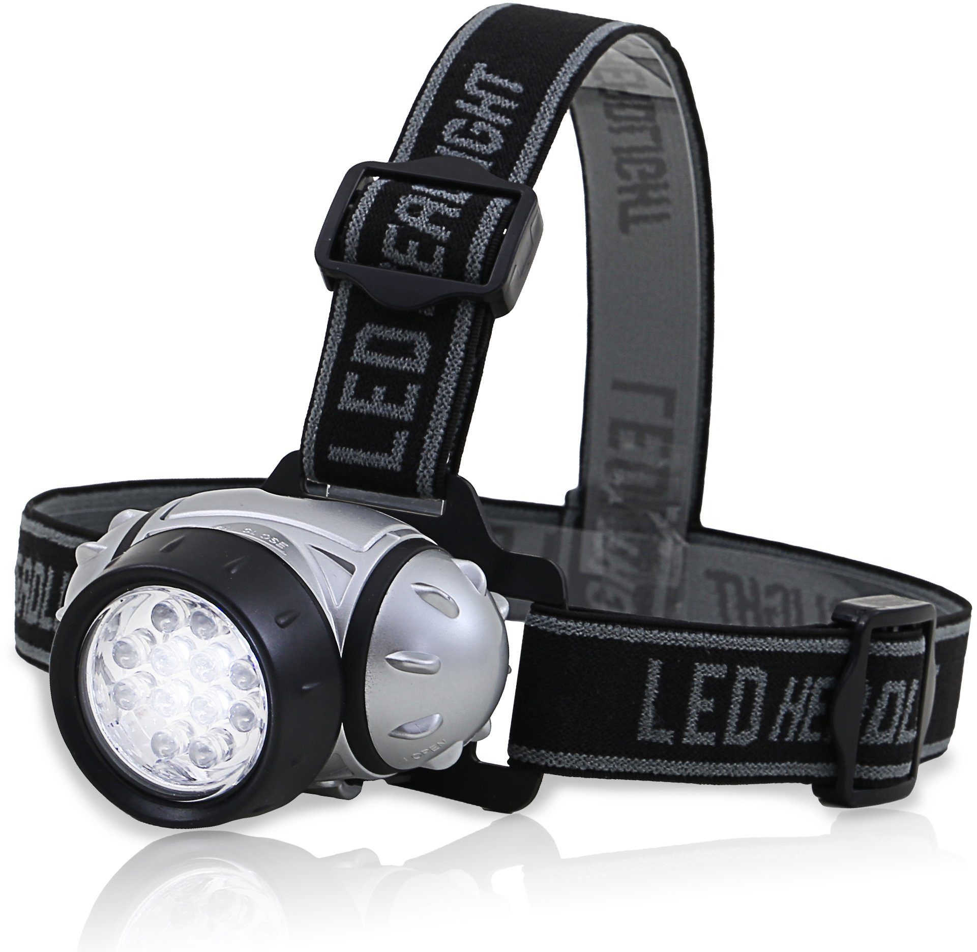 LED STIRNLAMPE 3 PLUS 1 KOPFLAMPE LAMPE OUTDOORLAMPE LICHT superhell headlight 