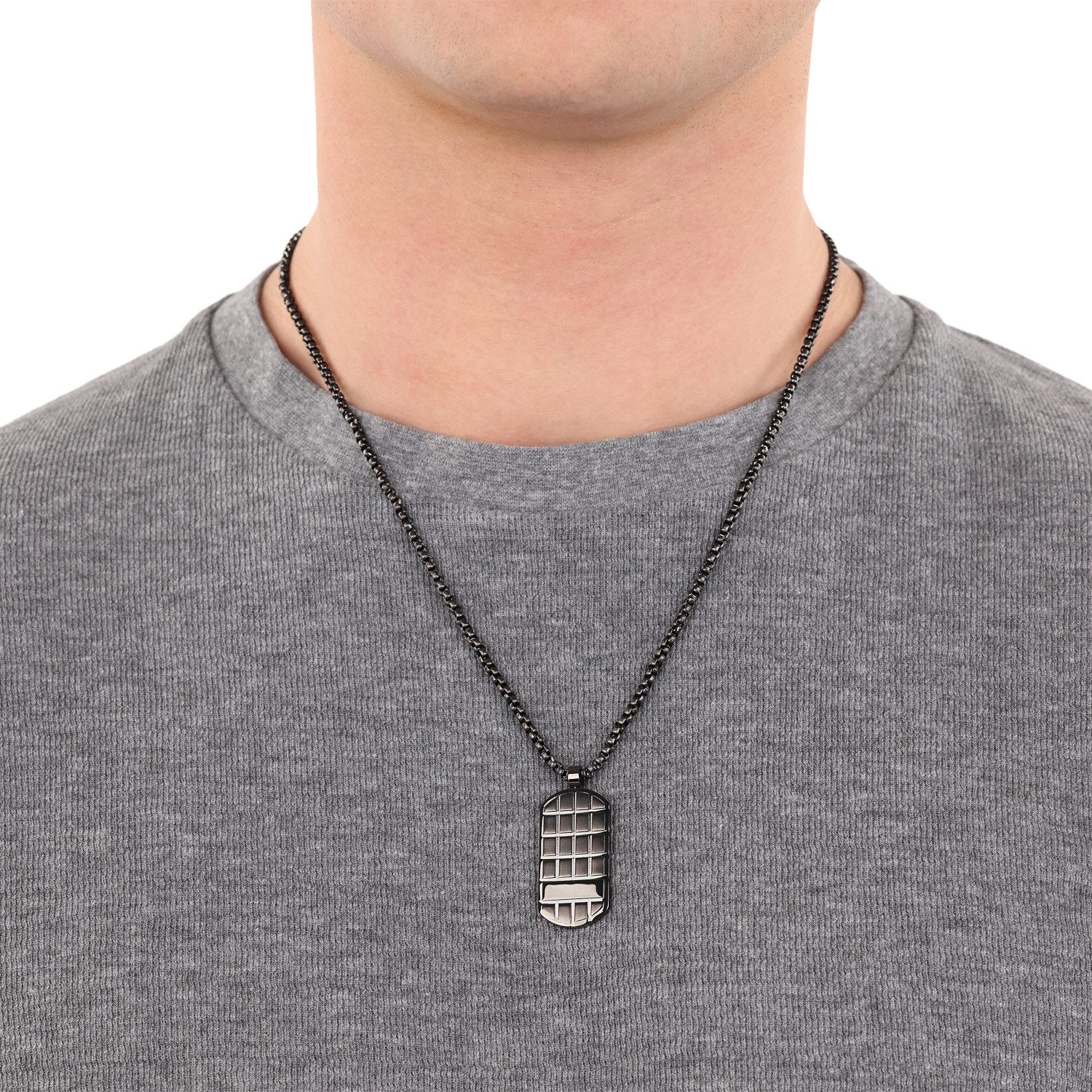 s.Oliver Edelstahlkette für Herren, Ede...