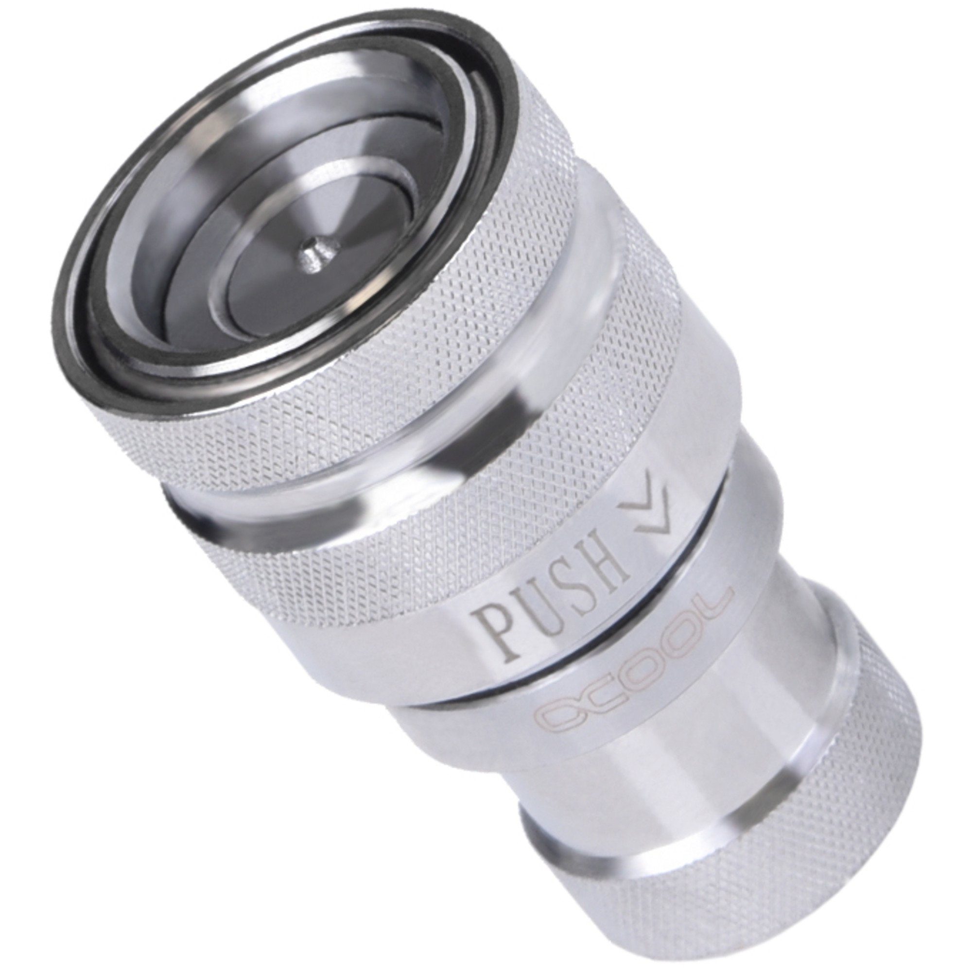 CPC Schnellverschlusskupplung Schottausführung Mit Absperrung, 3/8  9 5 Mm Schlauchtuelle Acetal