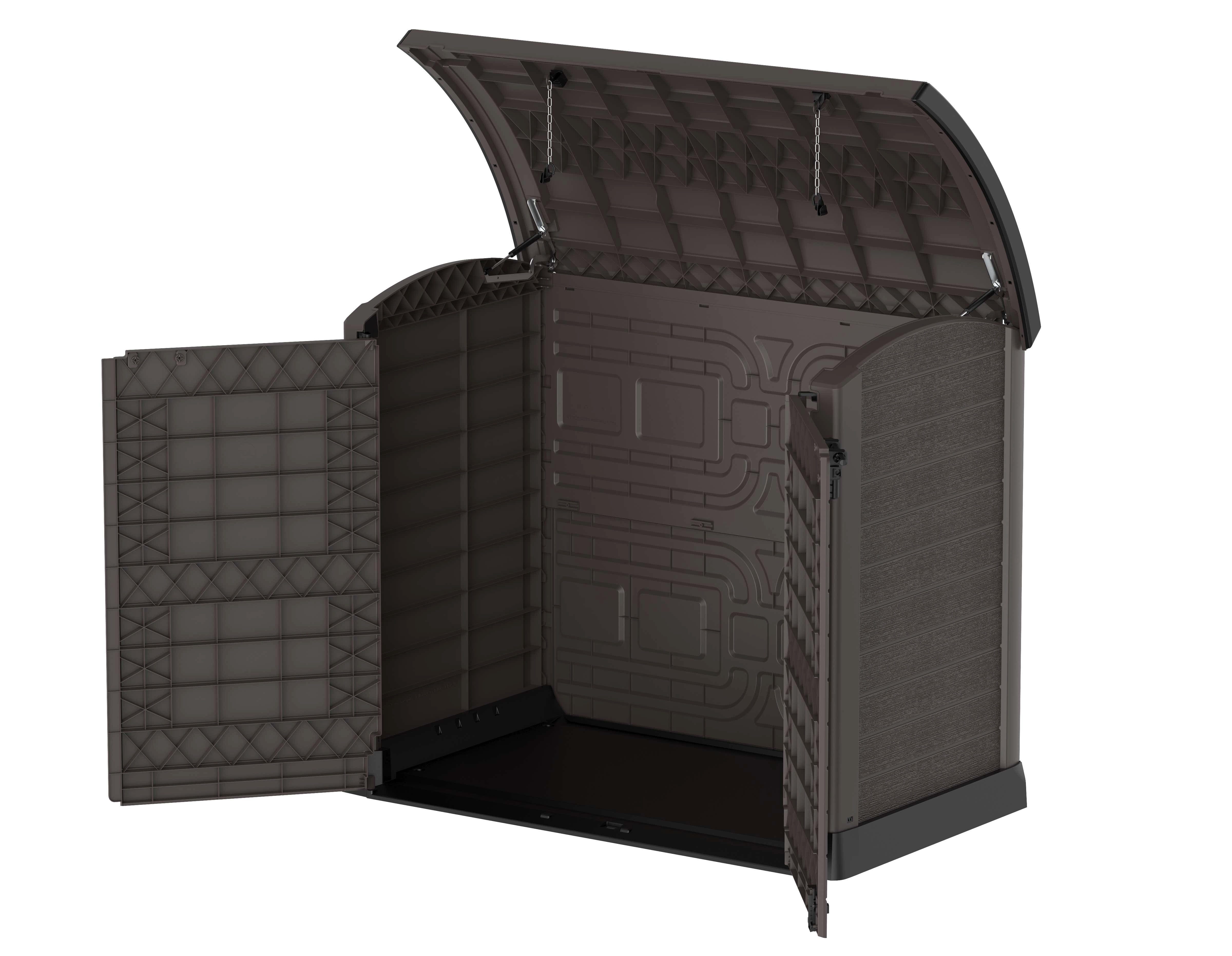 DURAMAX Gartenhaus DURAMAX Kunststoff-Aufbewahrungsbox 1200 Liter günstig online kaufen