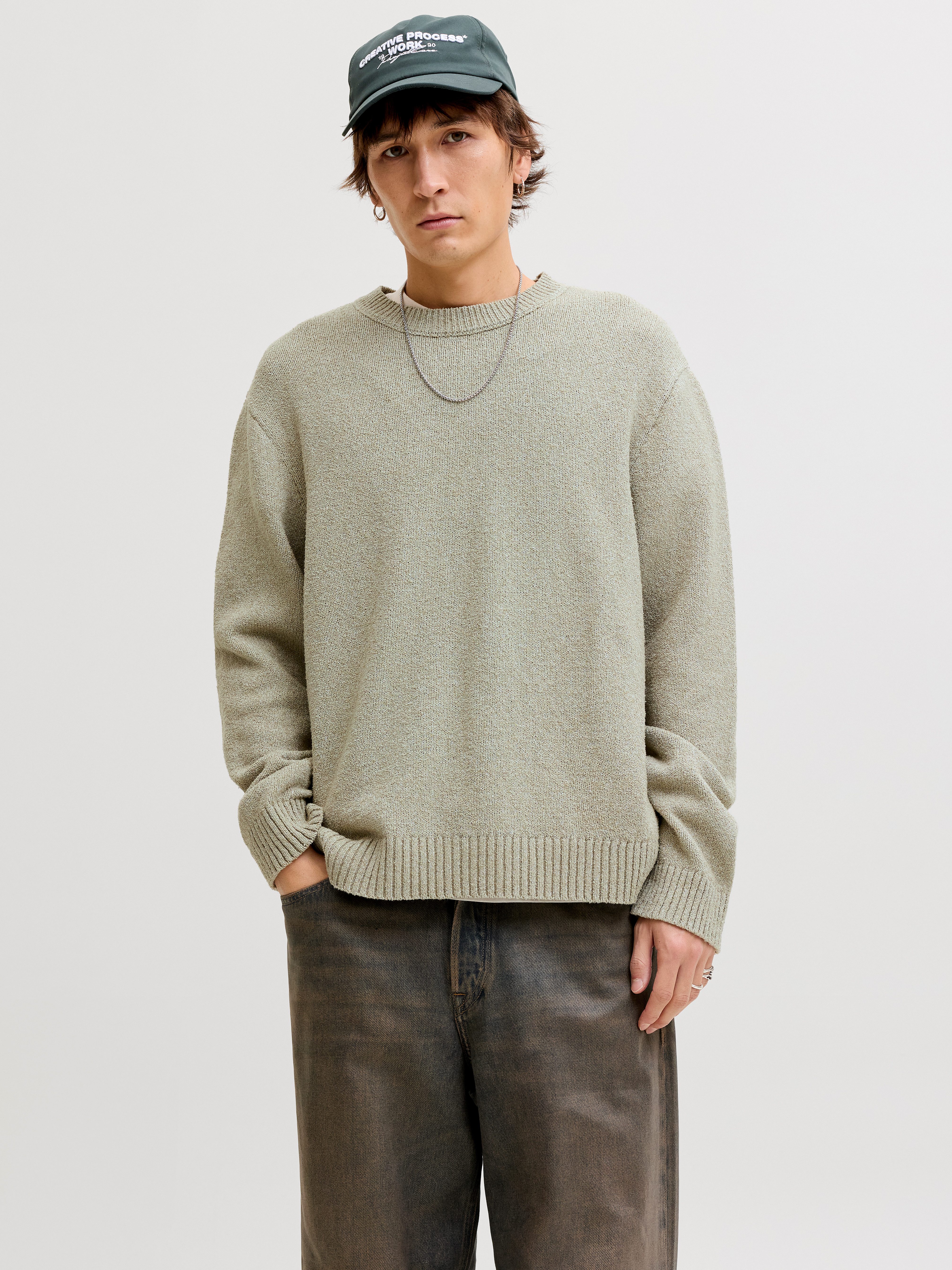 Rundhalspullover JORNORREBRO CATSKILLS KNIT CREW NECK SN