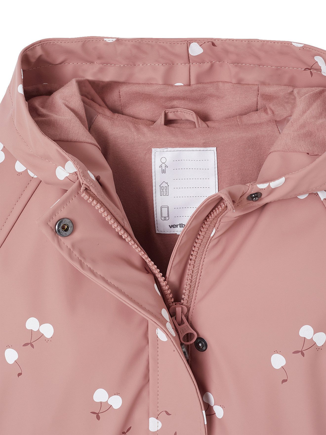 vertbaudet Regenjacke Mädchen Regenjacke mit Zauber-Trick – Bild 3 von 5