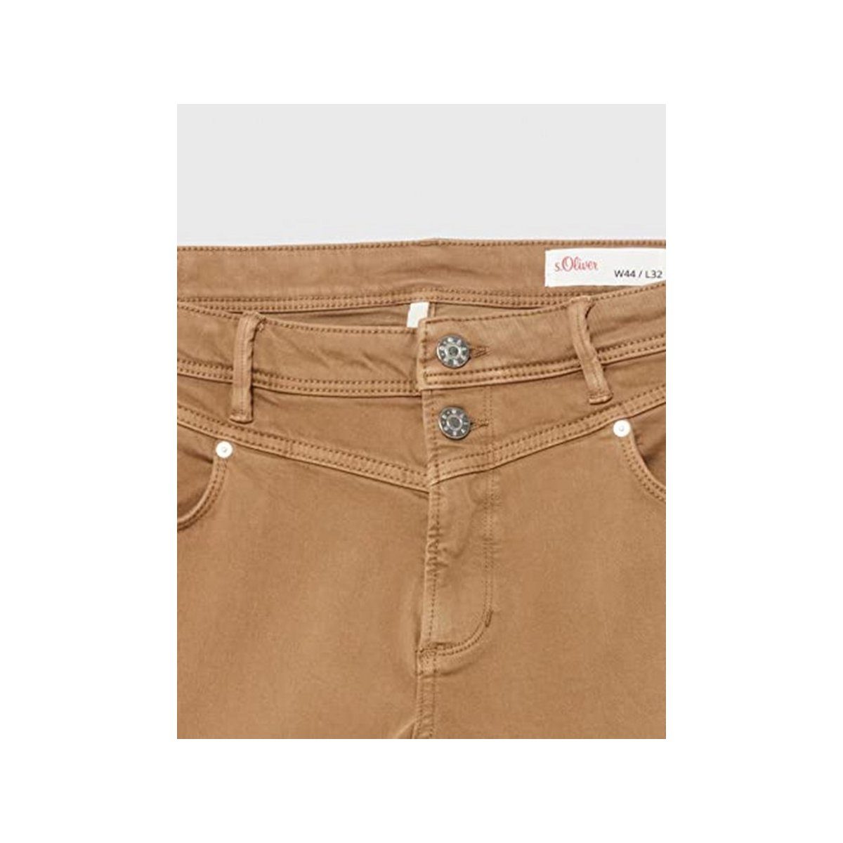 s.Oliver 5-Pocket-Jeans (1-tlg) braun