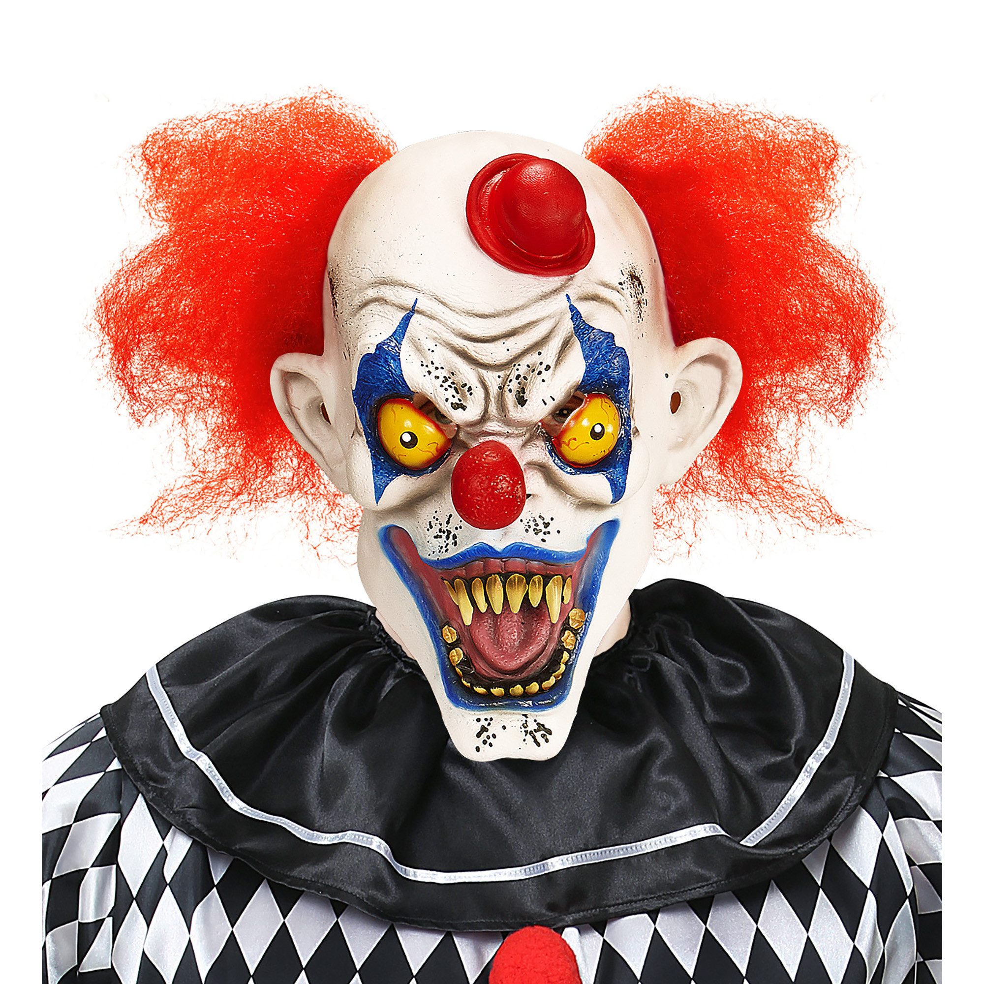 Verkleidungsmaske Maske Horror 'Killer Clown'