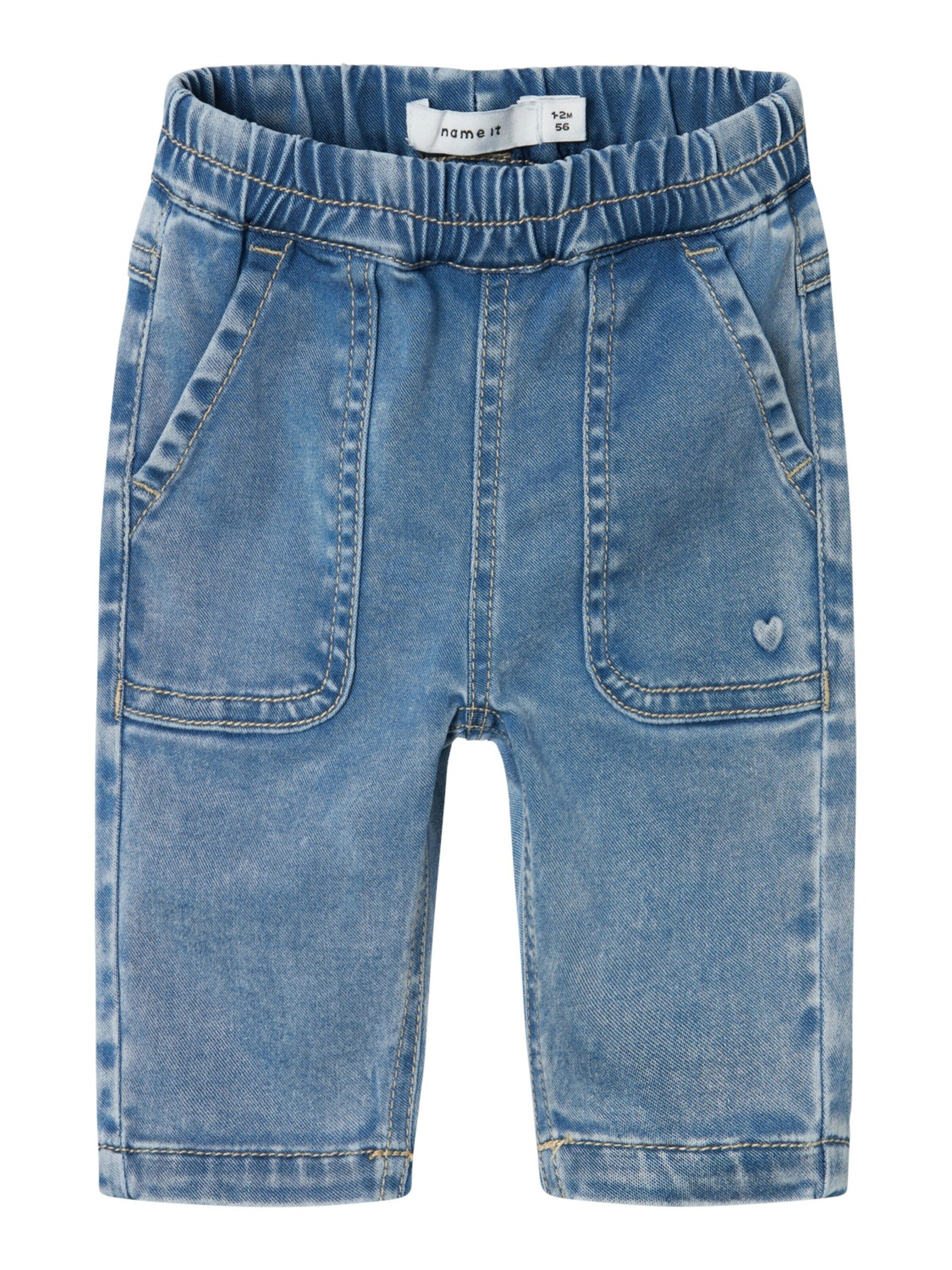 Name It 7/8-Jeans Rose (1-tlg) Drapiert/gerafft