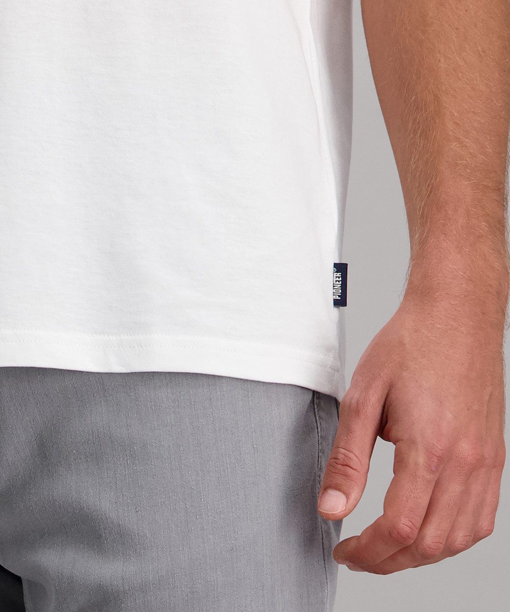 Pioneer Authentic Jeans T-Shirt mit Frontprint, Rundhals – Bild 2 von 5