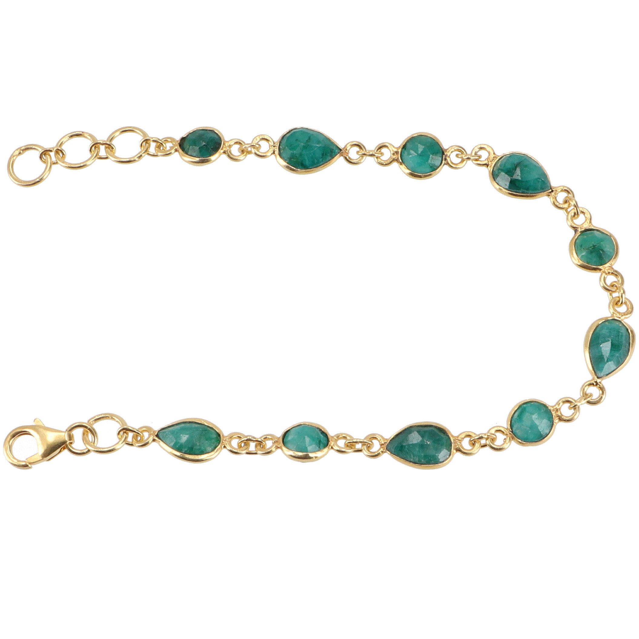 Guru-Shop Armreif Indisches Boho Armband, vergoldetes Armband aus..