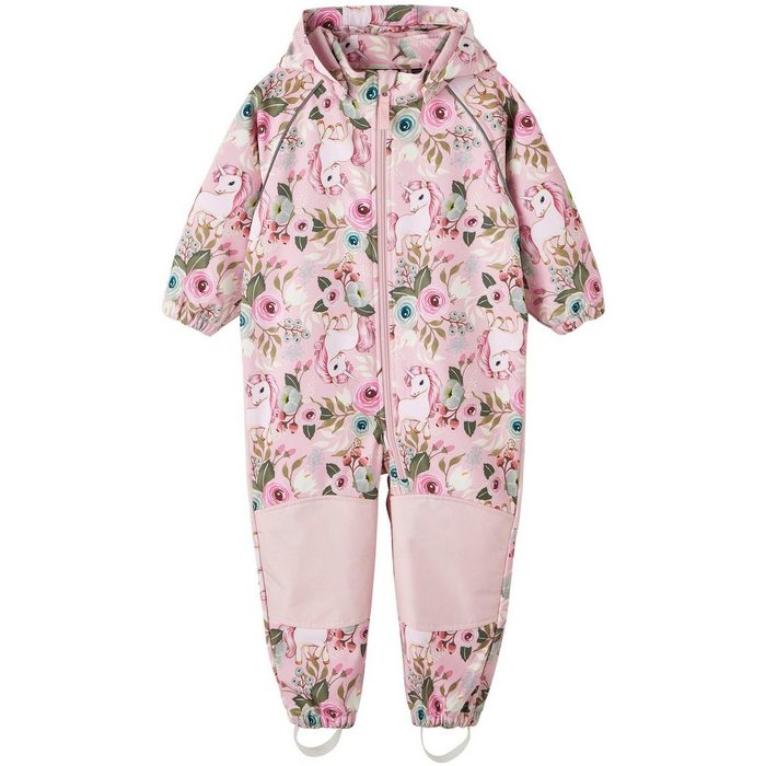 Name It Softshelloverall NMFALFA SUIT FLORAL 2FO NOOS