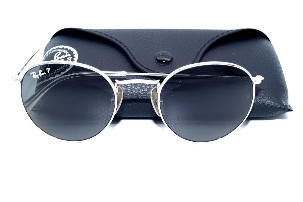 Ray-Ban Sonnenbrille RAY BAN Sonnenbrille Sunglasses RB 8247 920948 Titanium Polarized