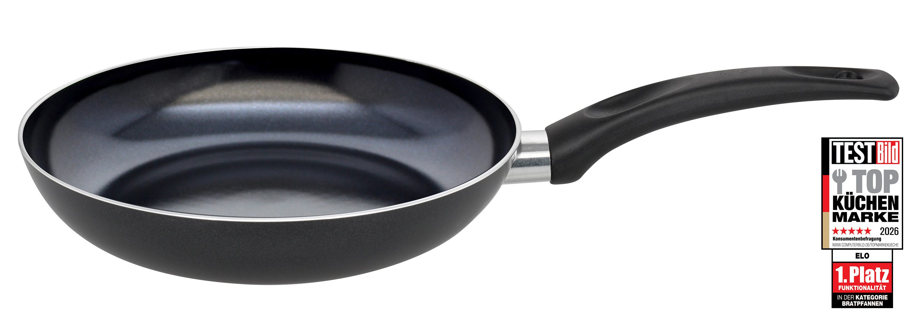 Elo Basic Bratpfanne Prima Cucina, Aluminium (1-tlg), Für alle Herdarten geeignet, inkl. Induktion