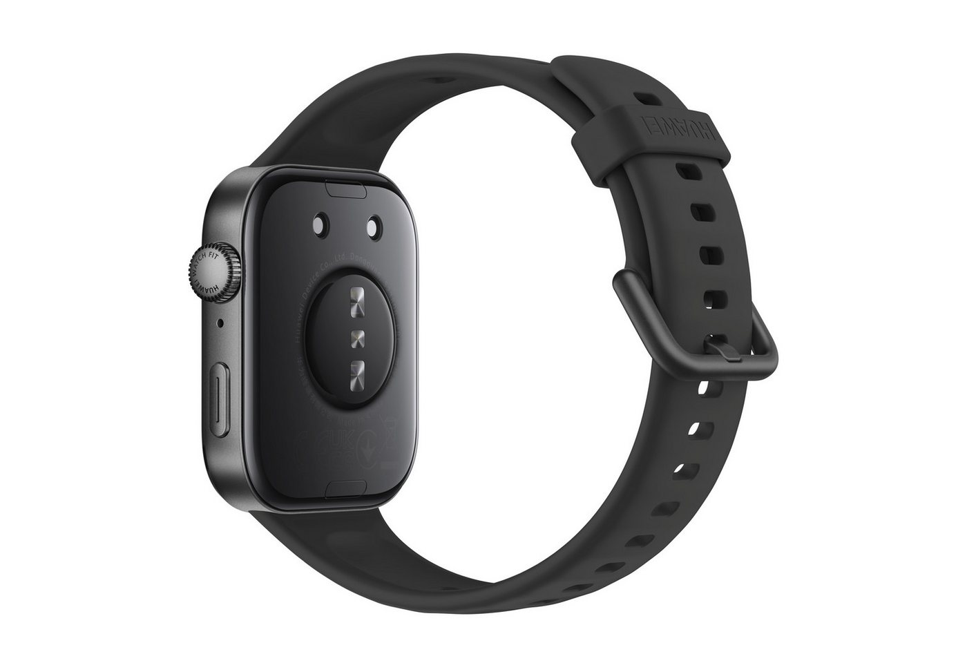 Huawei WATCH FIT 3, 4,62 cm (1,82 Zoll) AMOLED-Display Smartwatch (4,62 cm/1,82 Zoll, Harmony OS), Herzfrequenz-Monitoring, SpO2, Atemübungen schwarz