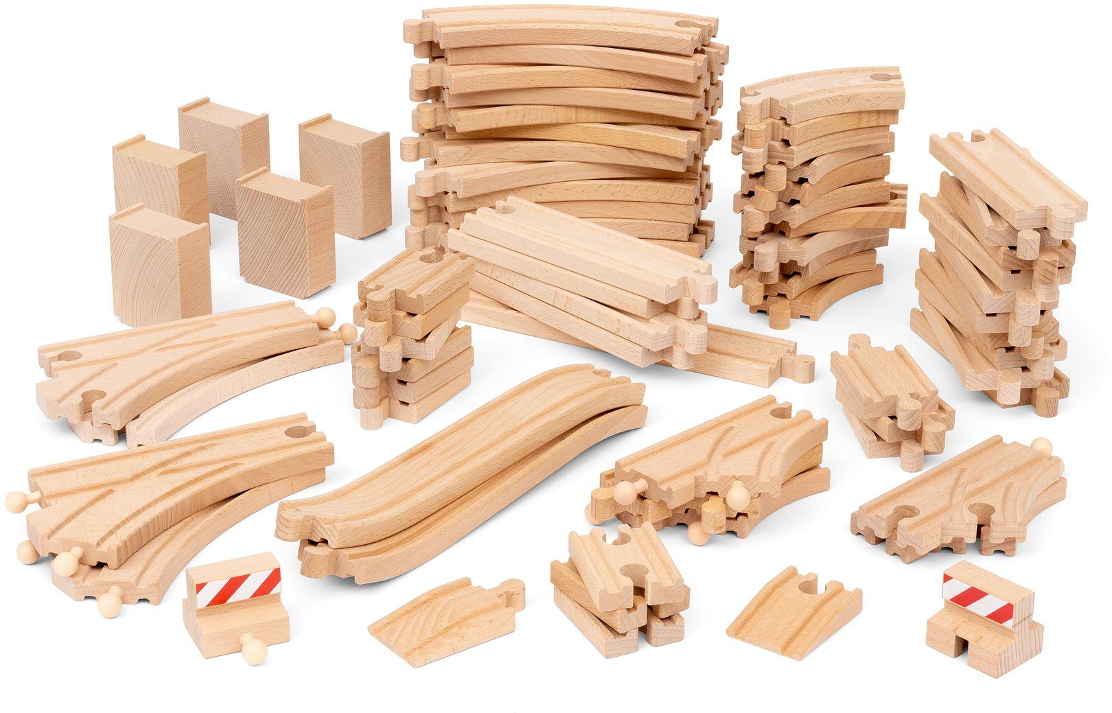 BRIO® Gleise-Set BRIO® WORLD, Schienensortiment Deluxe, (Set), Made in Europe