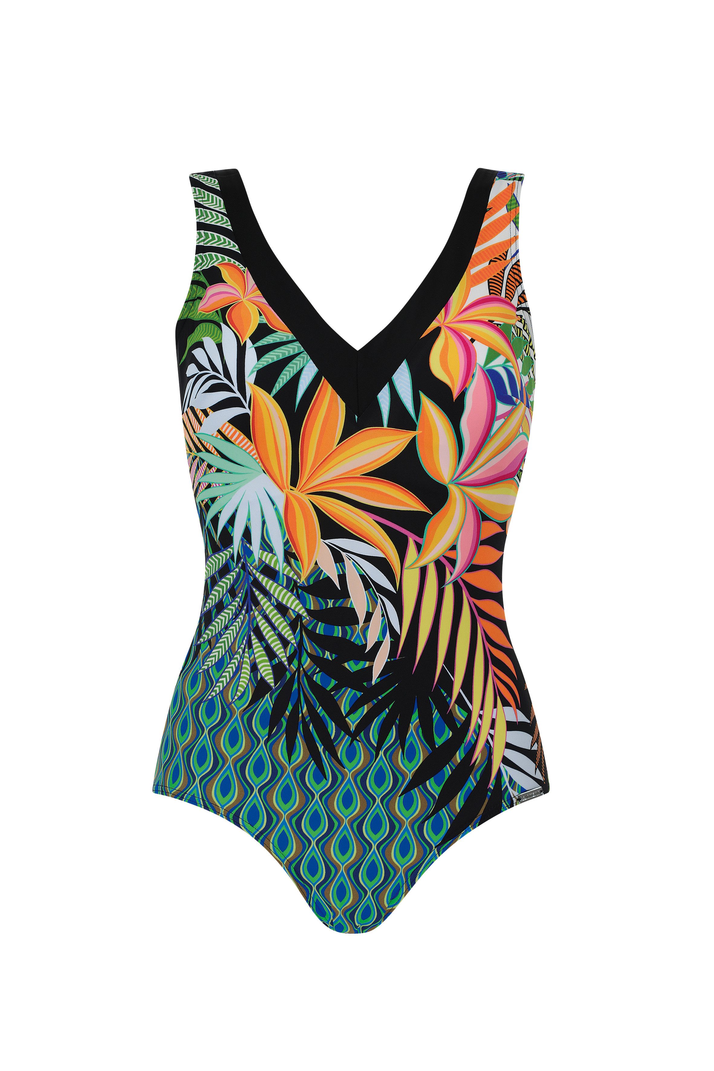 Sunmarin Badeanzug Damen Einteiler (1-St) Modisches Design günstig online kaufen