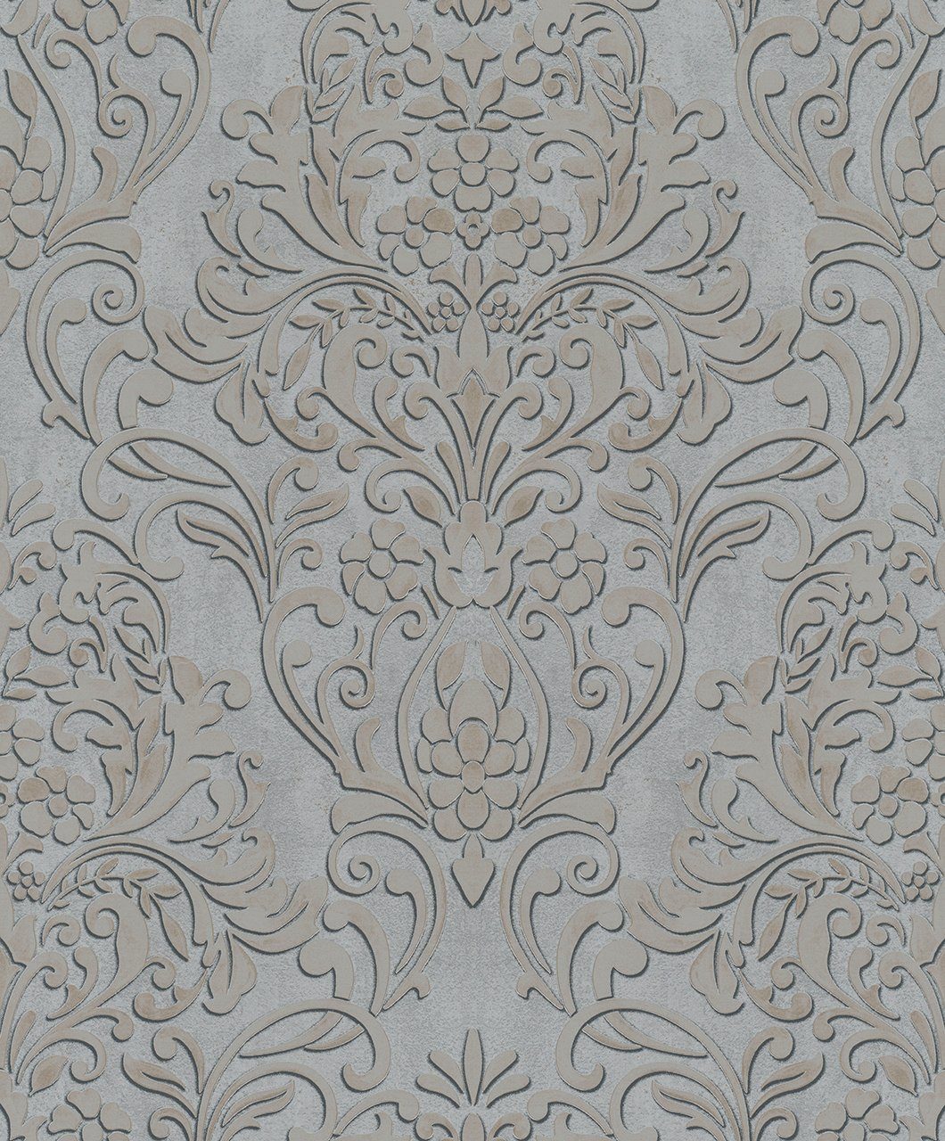 Marburg Vliestapete, ornamental grau