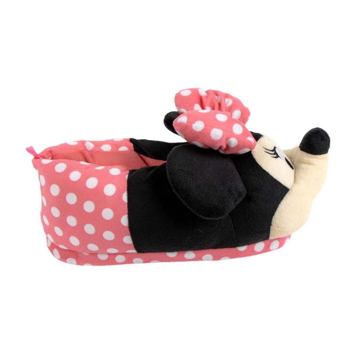 Cerda Disney Minnie Kinder Hausschuhe 3D Applikation, warme Hausschuhe Pantoffel