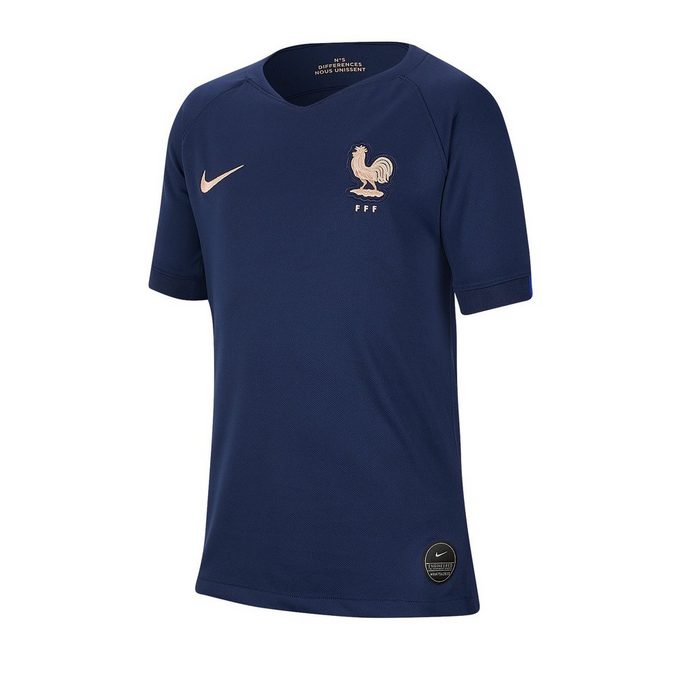 Nike Fußballtrikot Frankreich Trikot Home Kids 2019