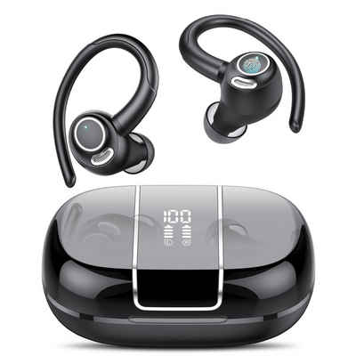 Tisoutec Наушники Bluetooth On-Ear-Kopfhörer (Sprachsteuerung, True Wireless) In-Ear-Kopfhörer (integrierte Steuerung fur Anrufe und Musik, Bluetooth)