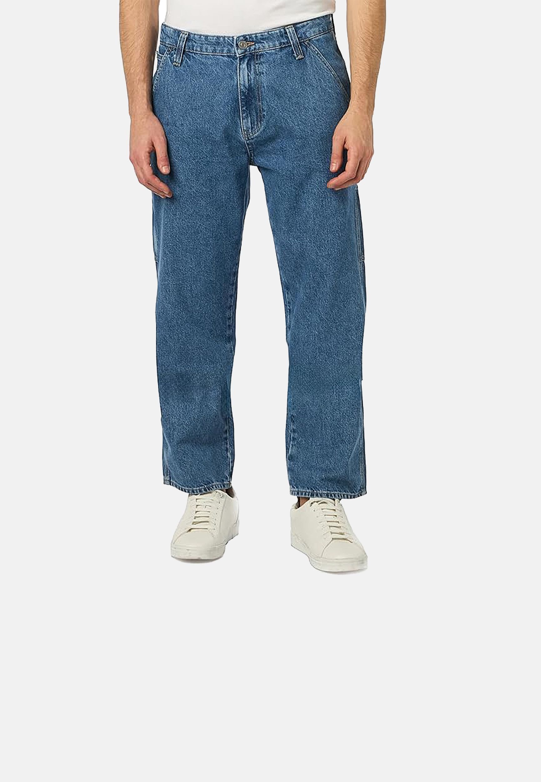 Mavi Regular-fit-Jeans Jeans 5-Pocket-Denim Druckknopf mittlere günstig online kaufen