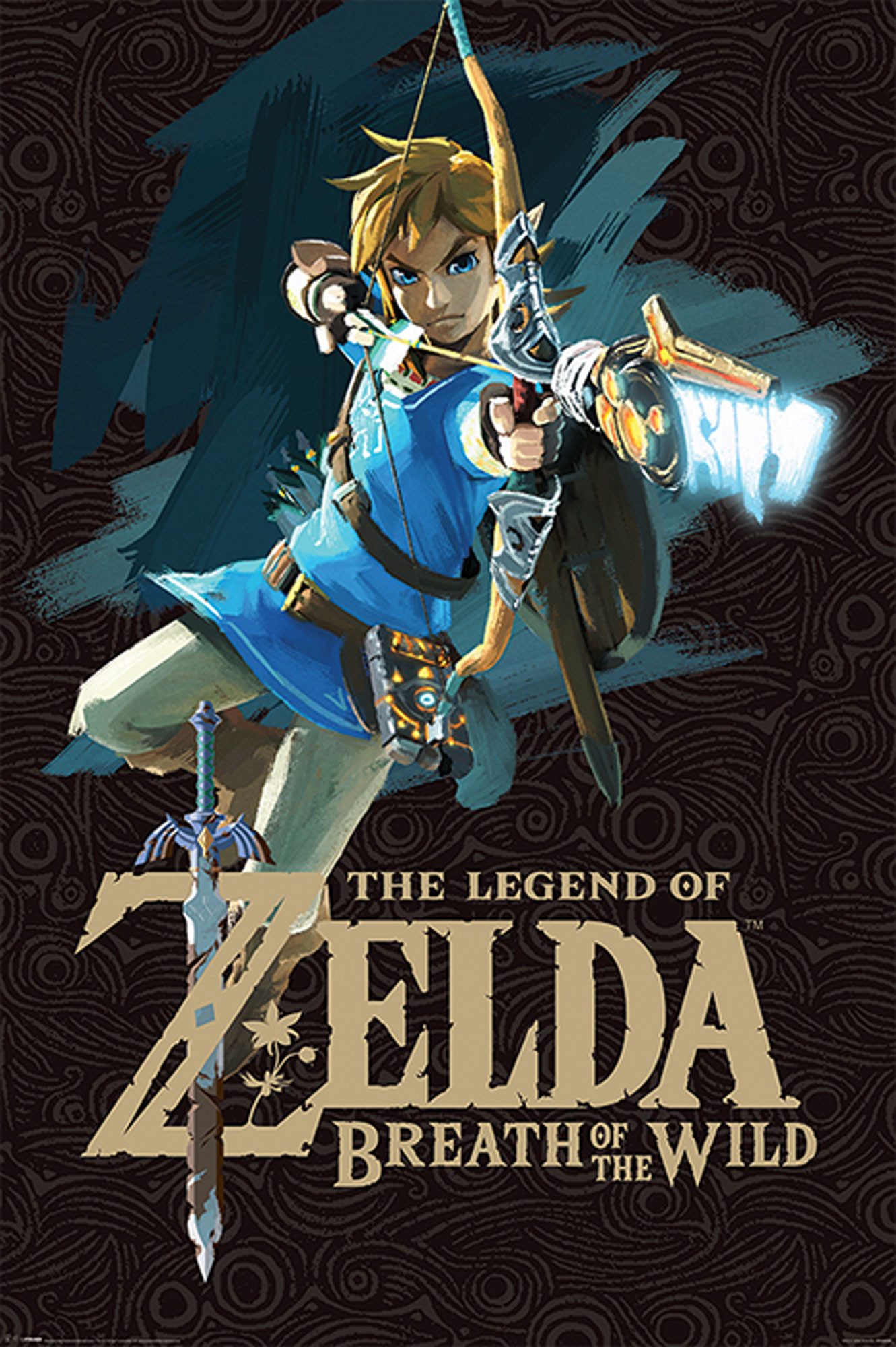 Poster Legend of Zelda, The - Плакат - Breath of the Wild - Cover