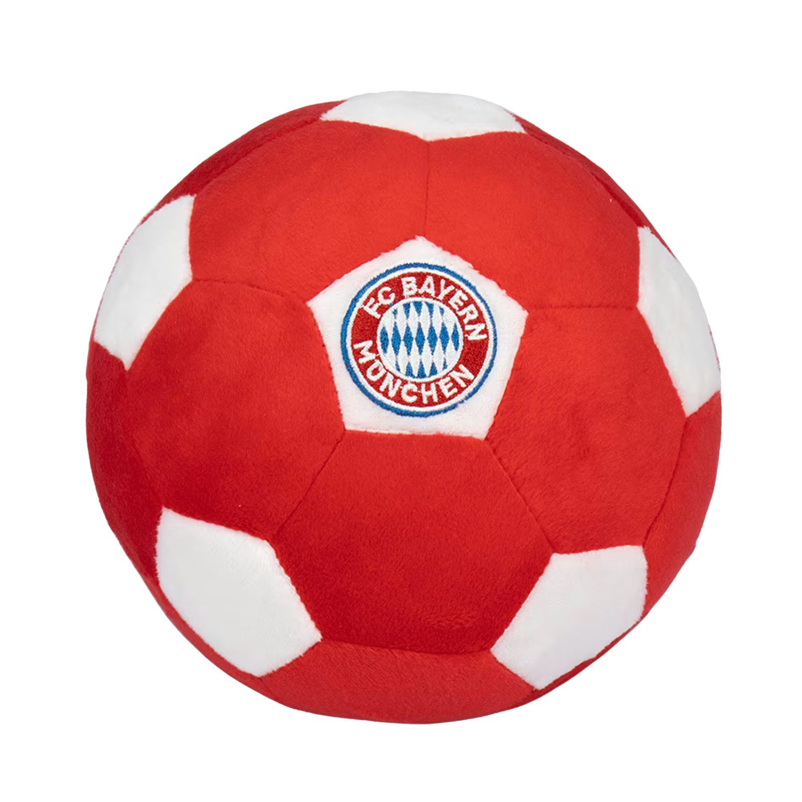FC Bayern München Fußball FC Bayern Baby Plüschball rot