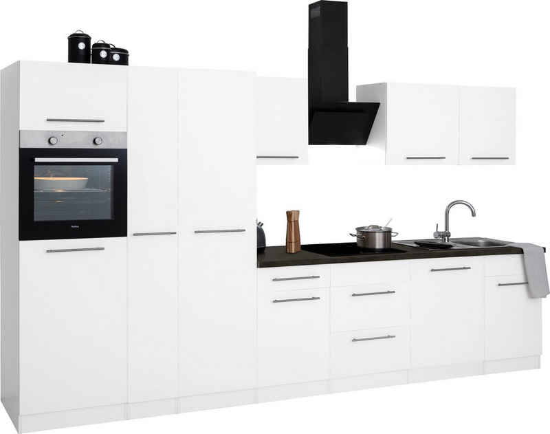wiho Küchen Küchenzeile Unna, ohne E-Geräte, Breite 360 cm